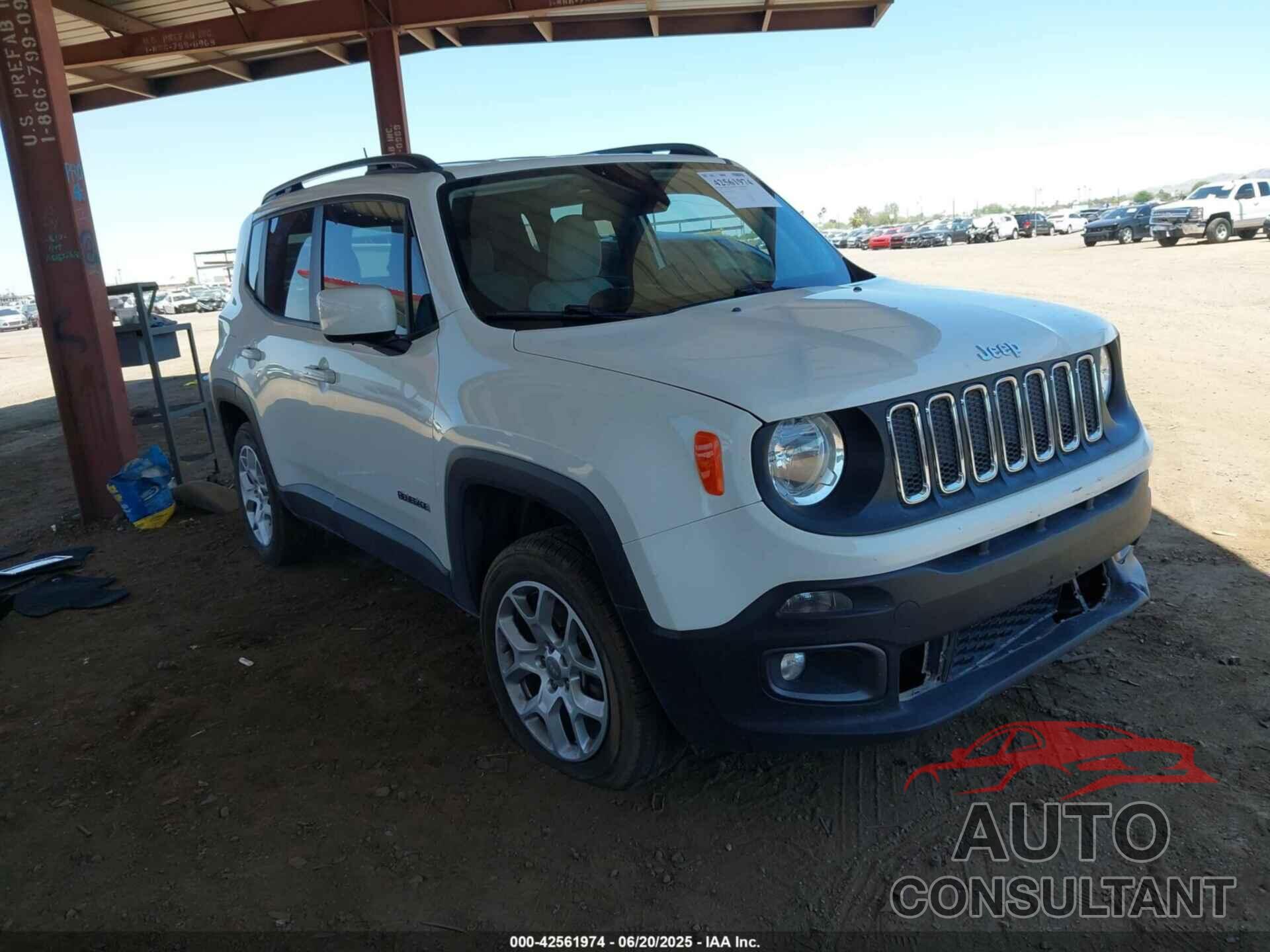 JEEP RENEGADE 2018 - ZACCJBBB4JPH29960