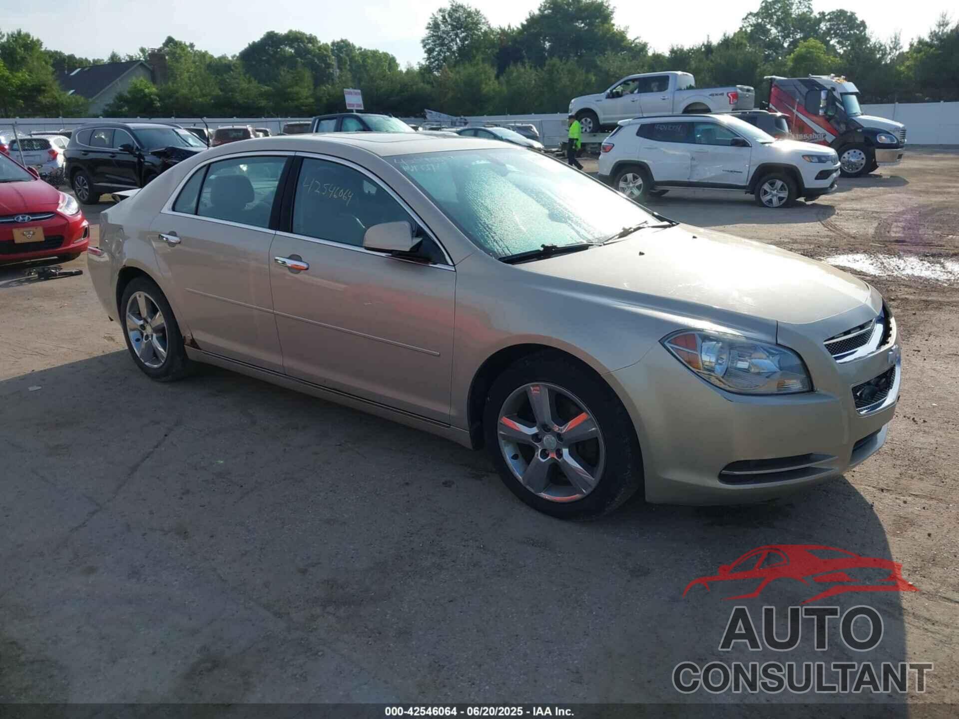 CHEVROLET MALIBU 2012 - 1G1ZD5EU8CF329687