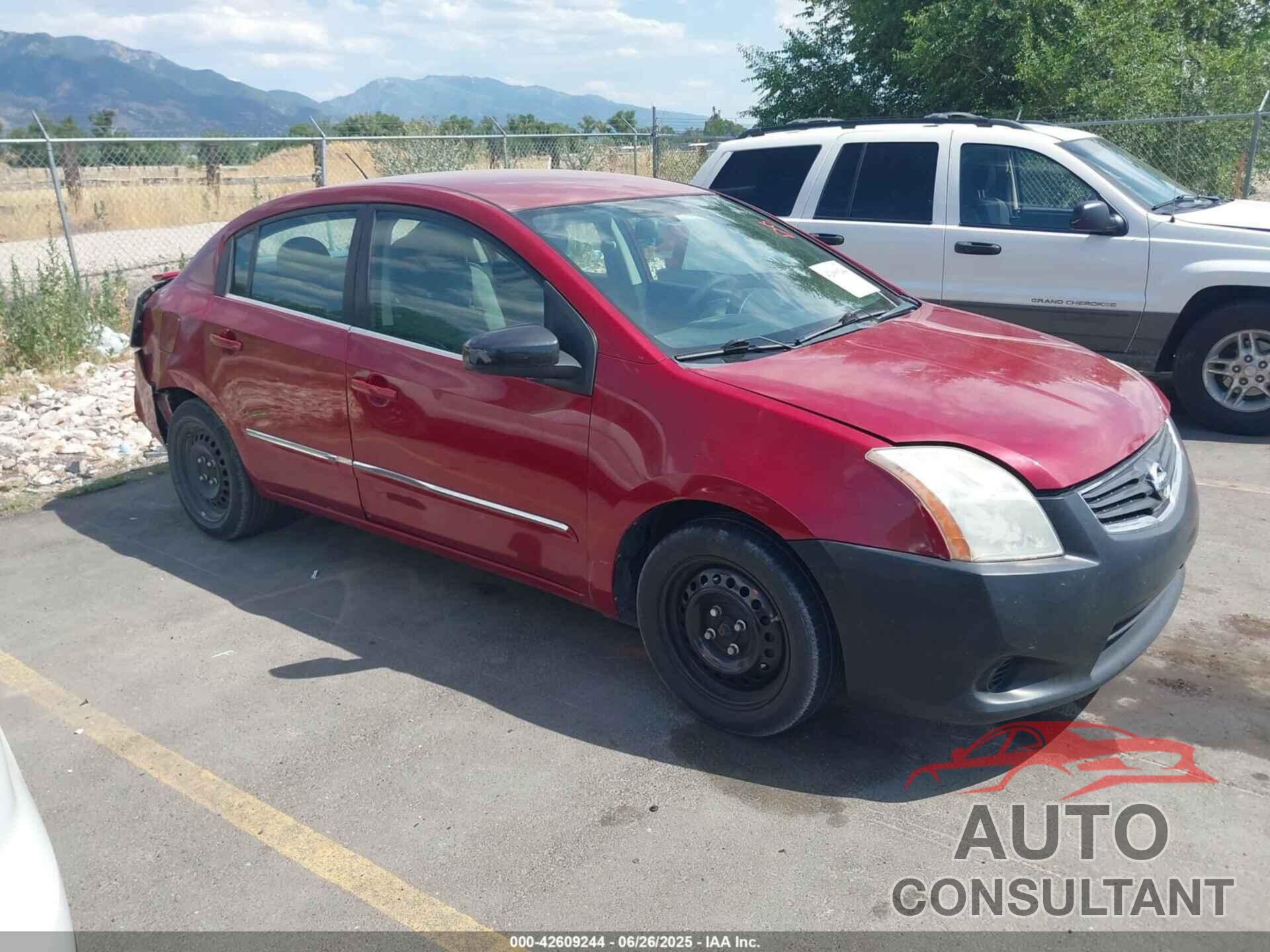 NISSAN SENTRA 2012 - 3N1AB6AP3CL708282