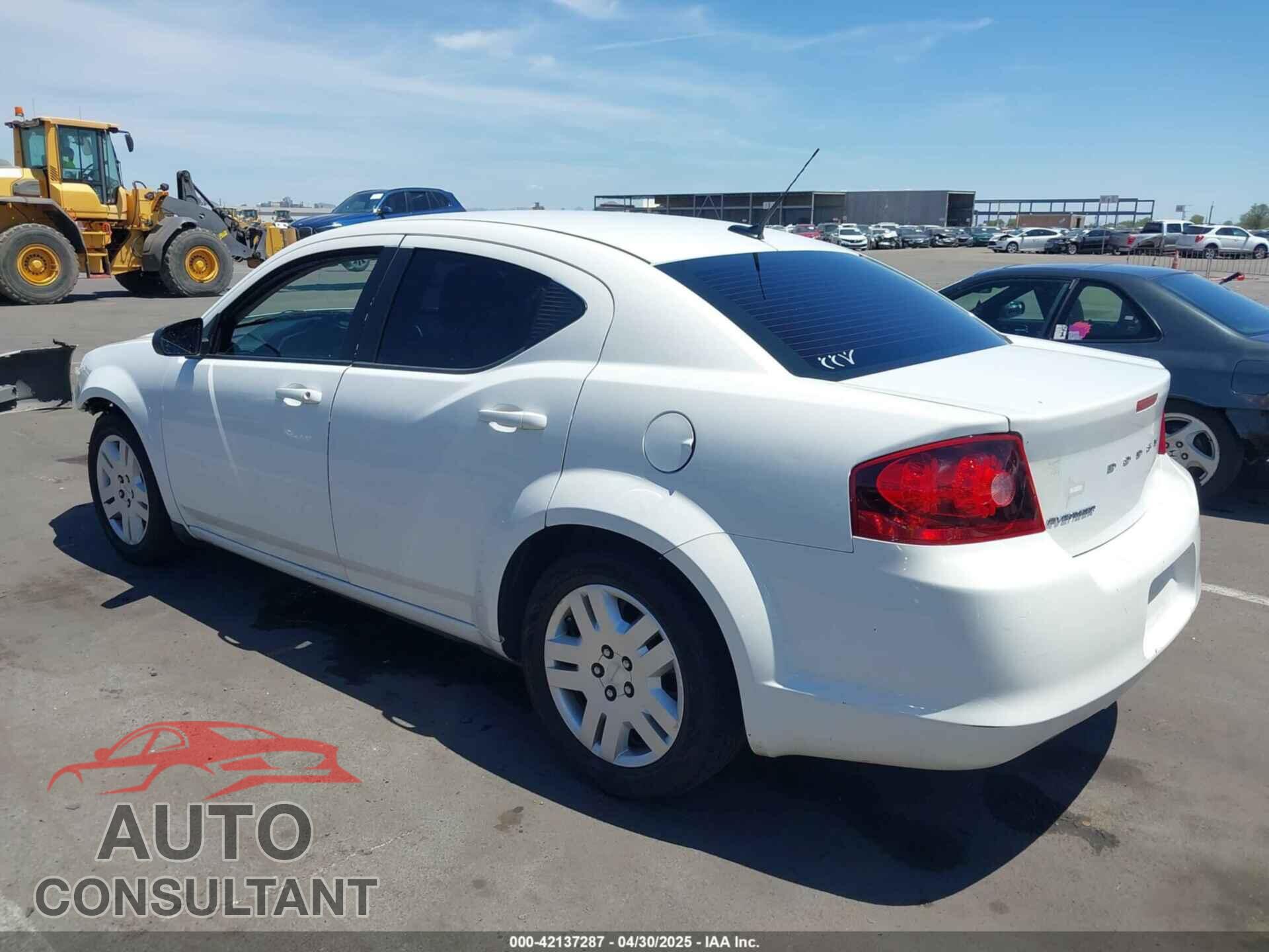 DODGE AVENGER 2011 - 1B3BD4FB2BN523430
