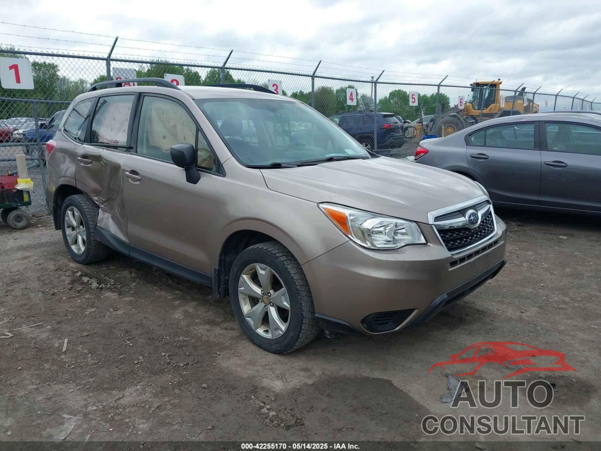 SUBARU FORESTER 2016 - JF2SJABC9GH549969