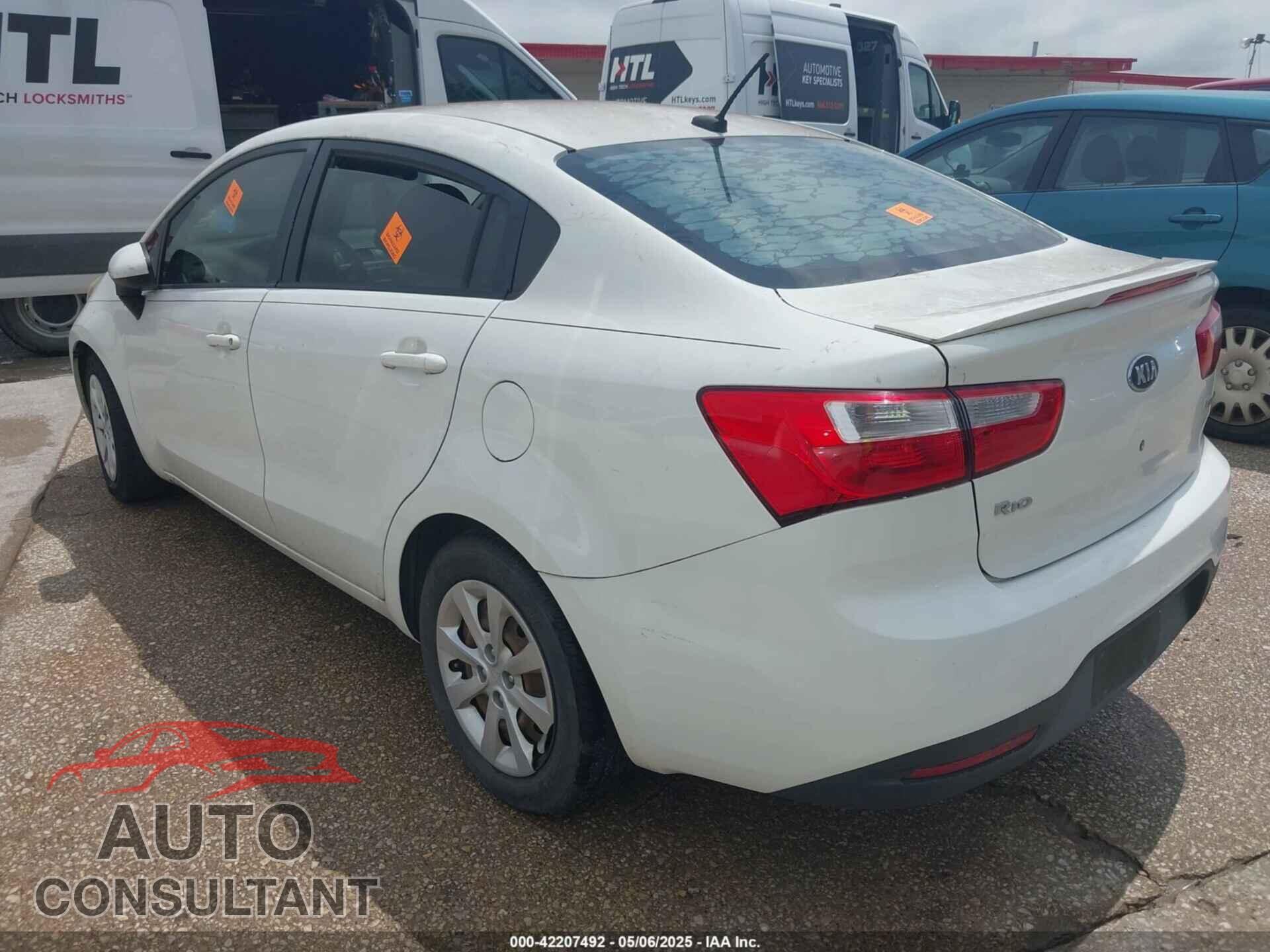 KIA RIO 2013 - KNADM4A36D6148689