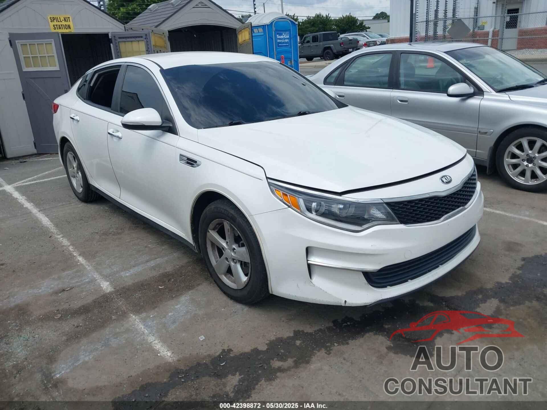 KIA OPTIMA 2016 - KNAGT4L32G5103692