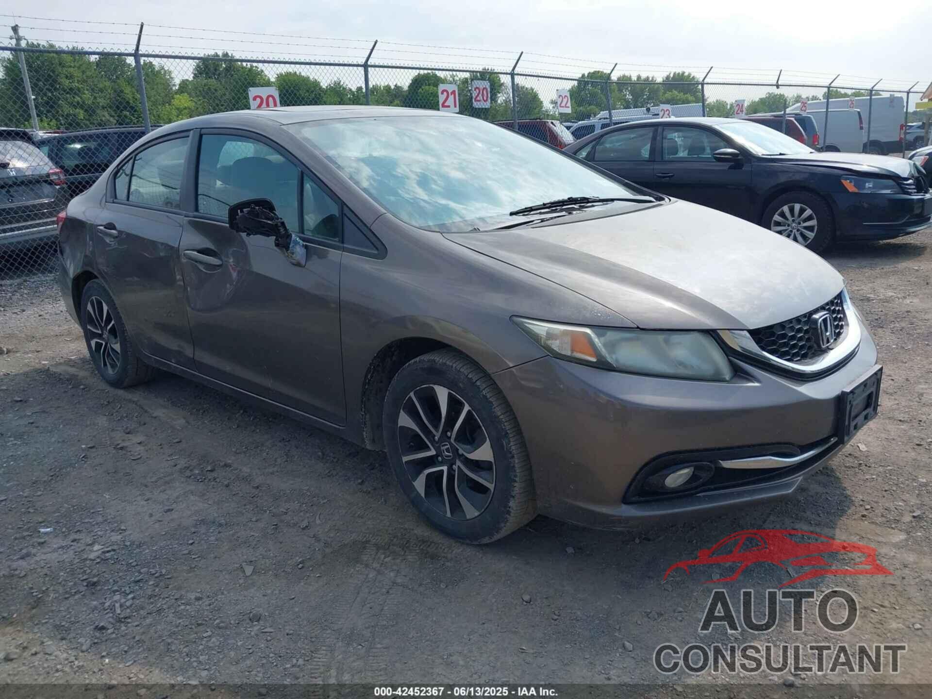 HONDA CIVIC 2013 - 2HGFB2F91DH529563