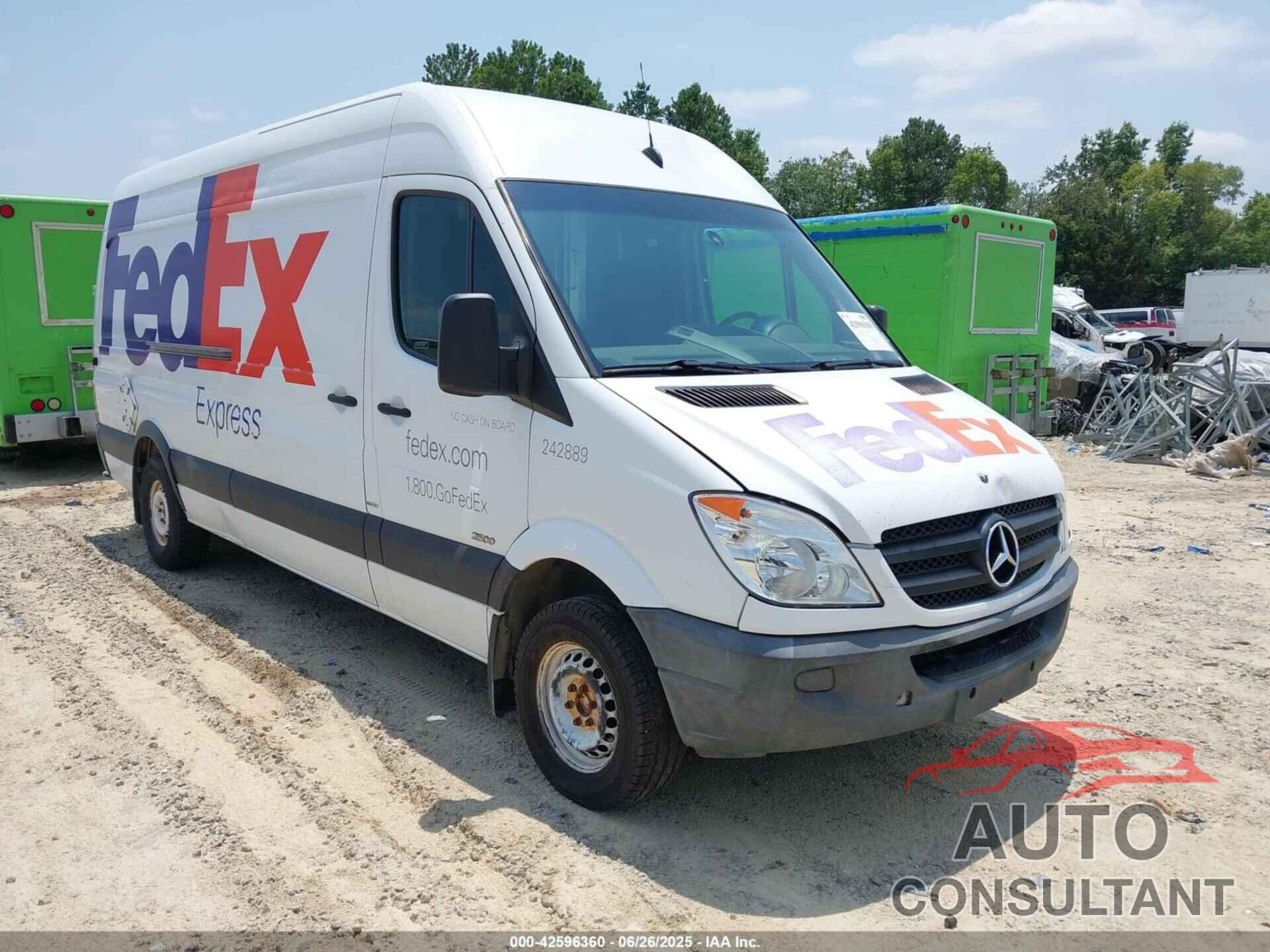 MERCEDES-BENZ SPRINTER 2500 2011 - WD3PE8CB0B5561293