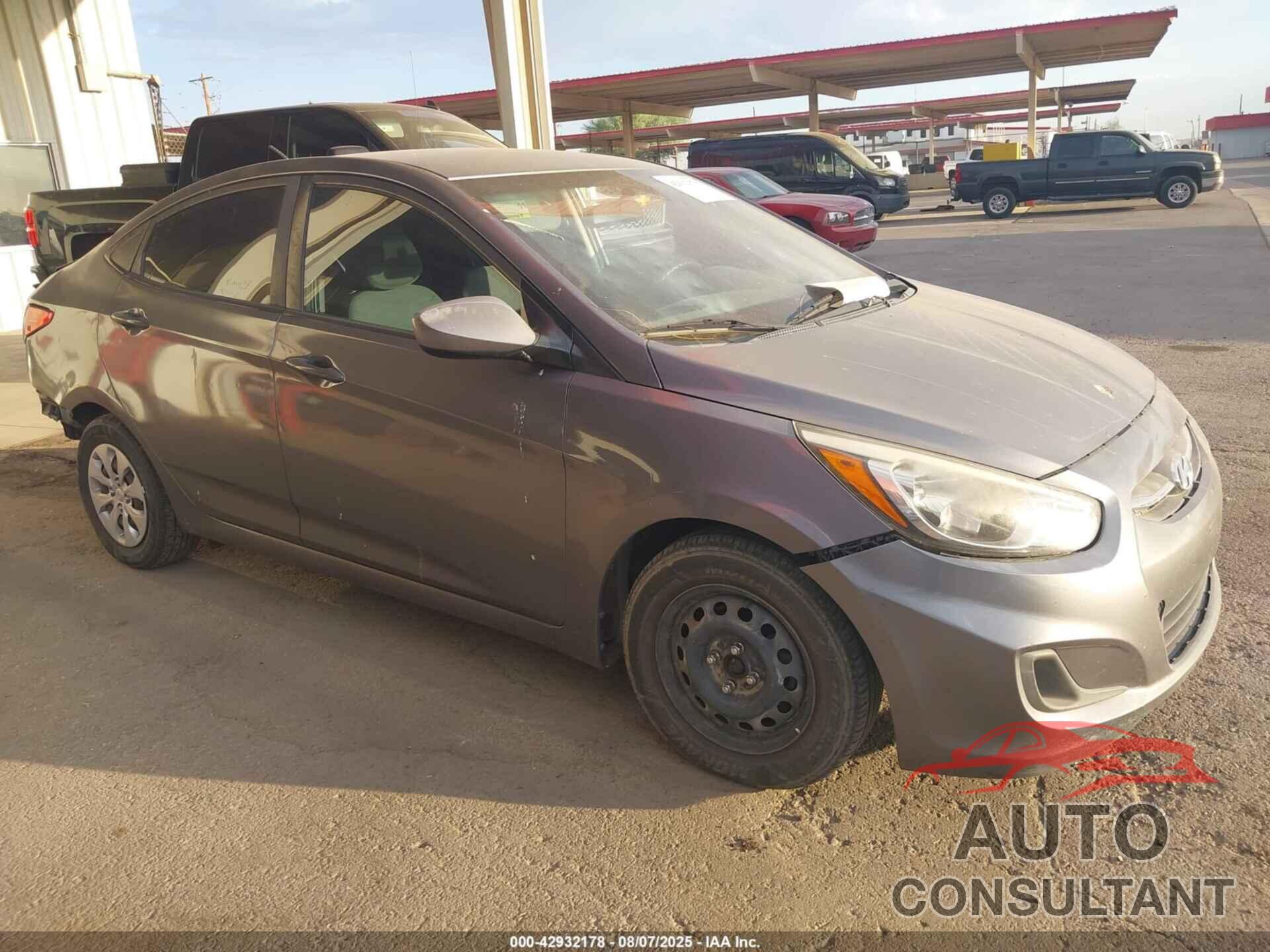 HYUNDAI ACCENT 2016 - KMHCT4AE8GU076070