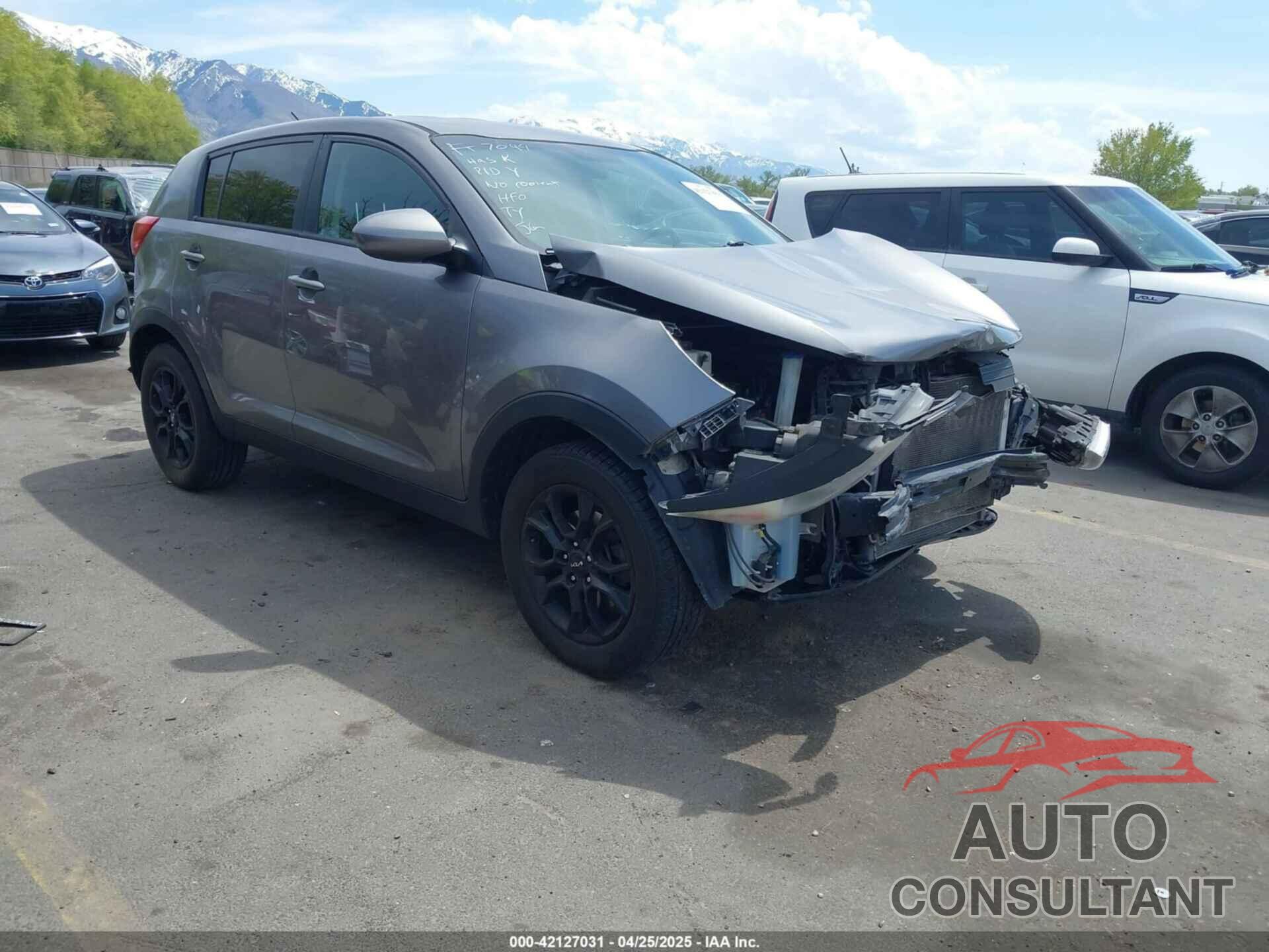 KIA SPORTAGE 2016 - KNDPB3AC6G7866242