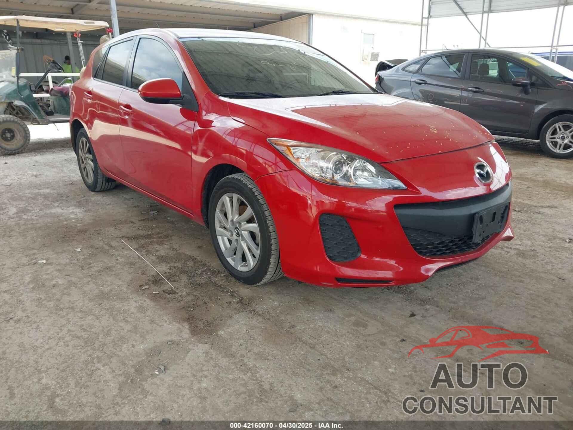 MAZDA MAZDA3 2013 - JM1BL1L71D1782081