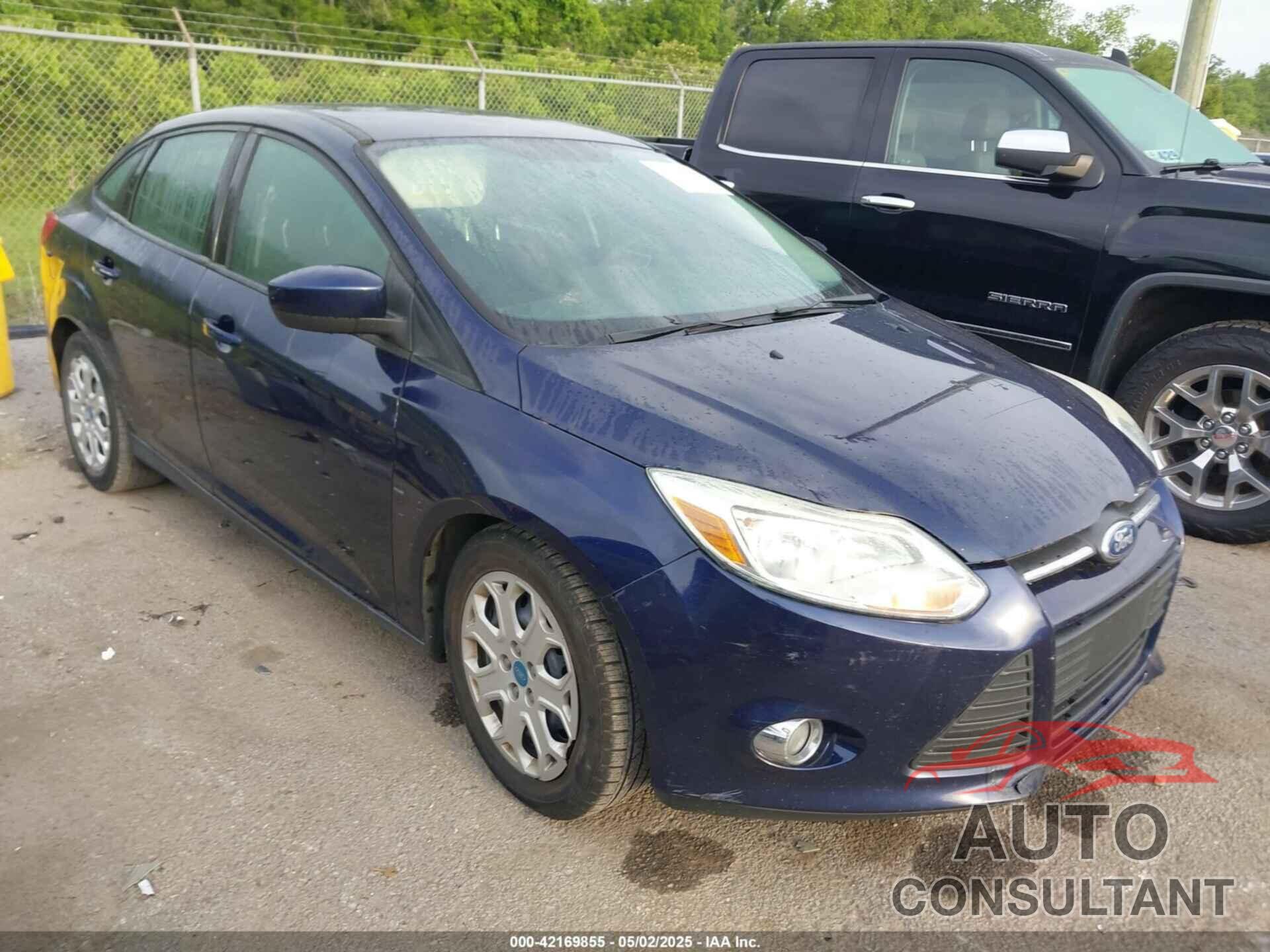 FORD FOCUS 2012 - 1FAHP3F24CL102600
