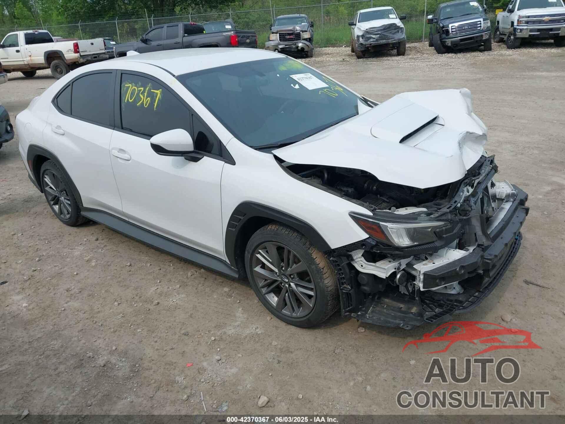 SUBARU WRX 2022 - JF1VBAA65N9006233