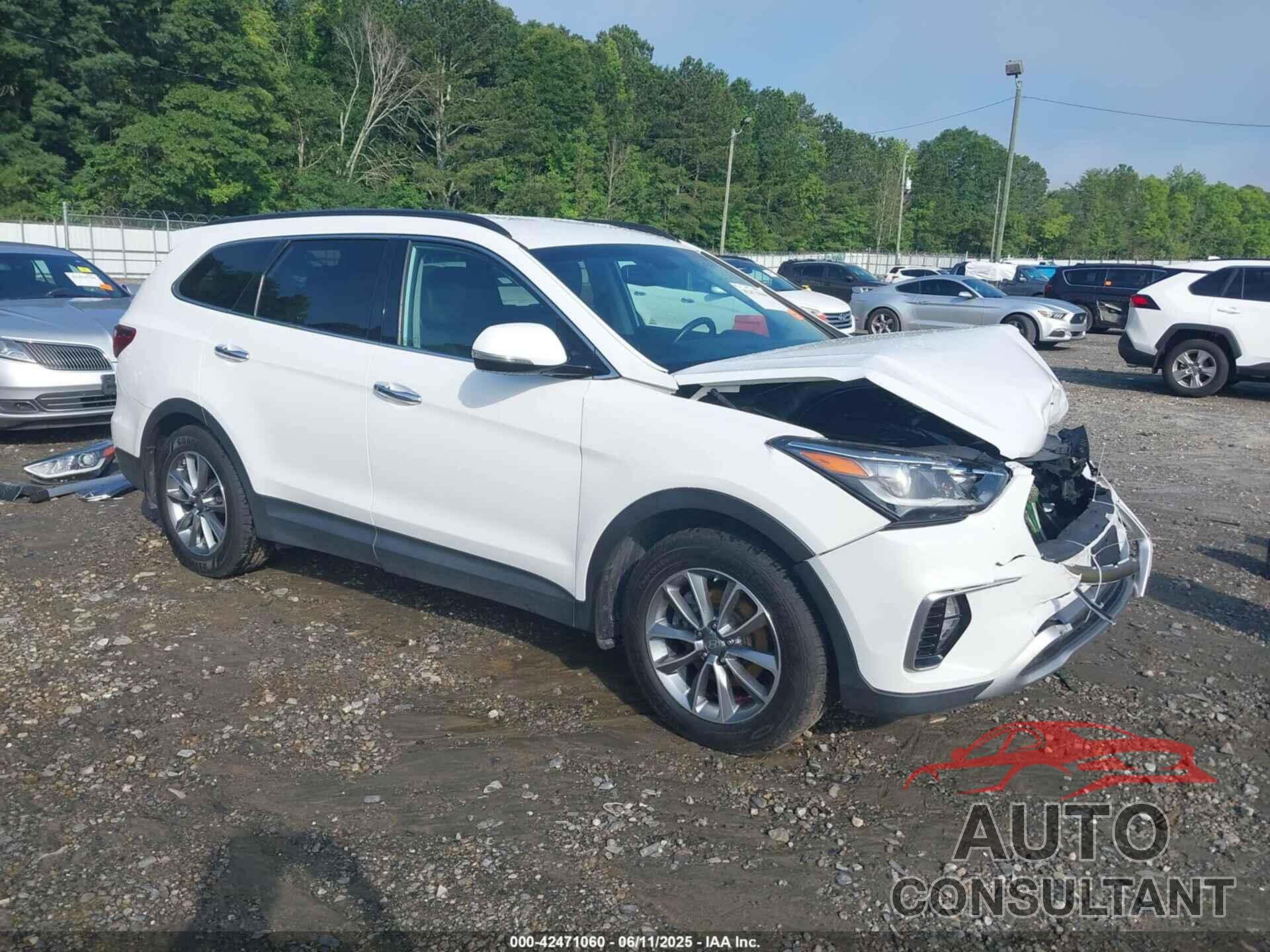 HYUNDAI SANTA FE 2017 - KM8SNDHF9HU254994