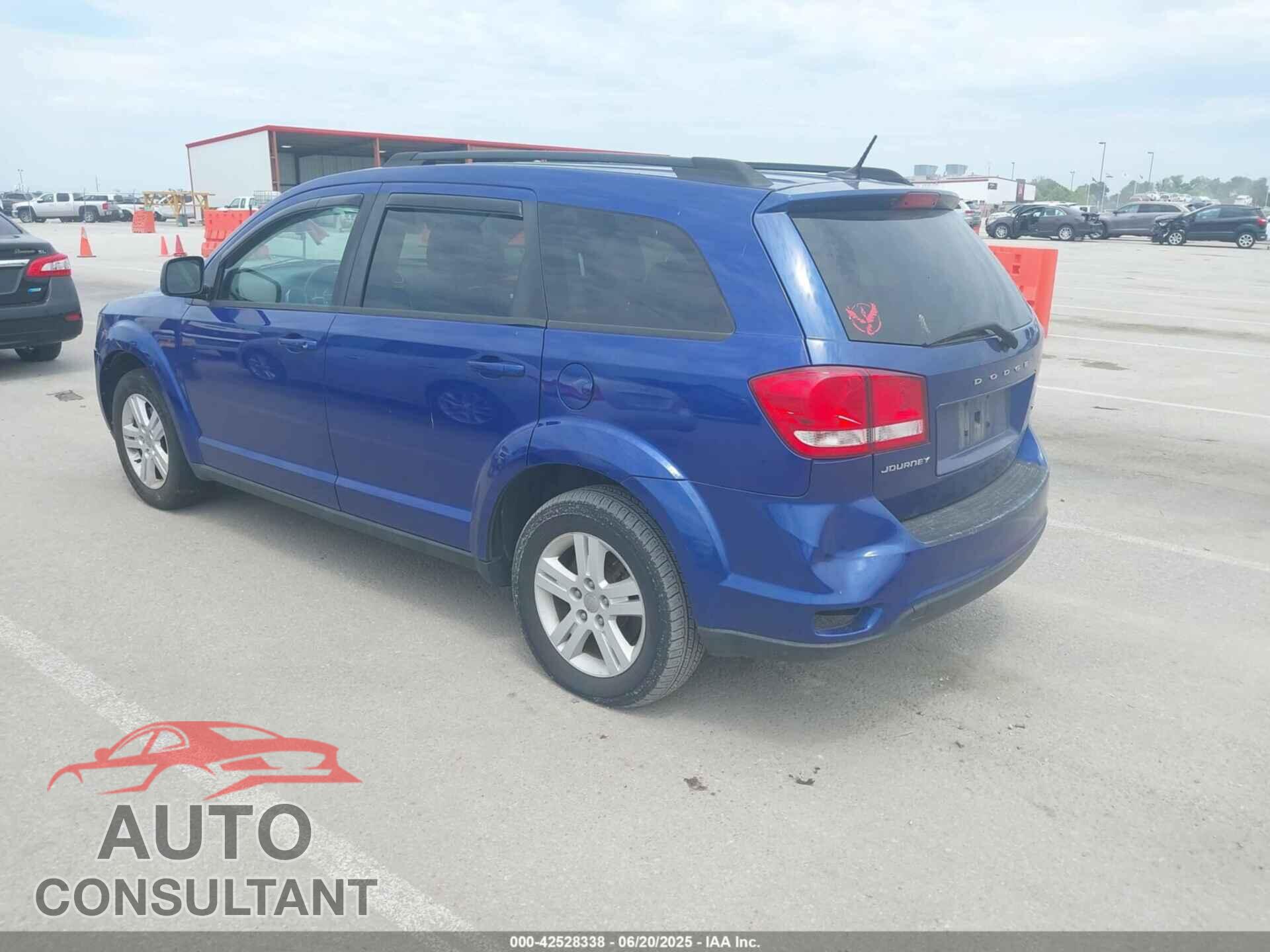 DODGE JOURNEY 2012 - 3C4PDCBB0CT323362