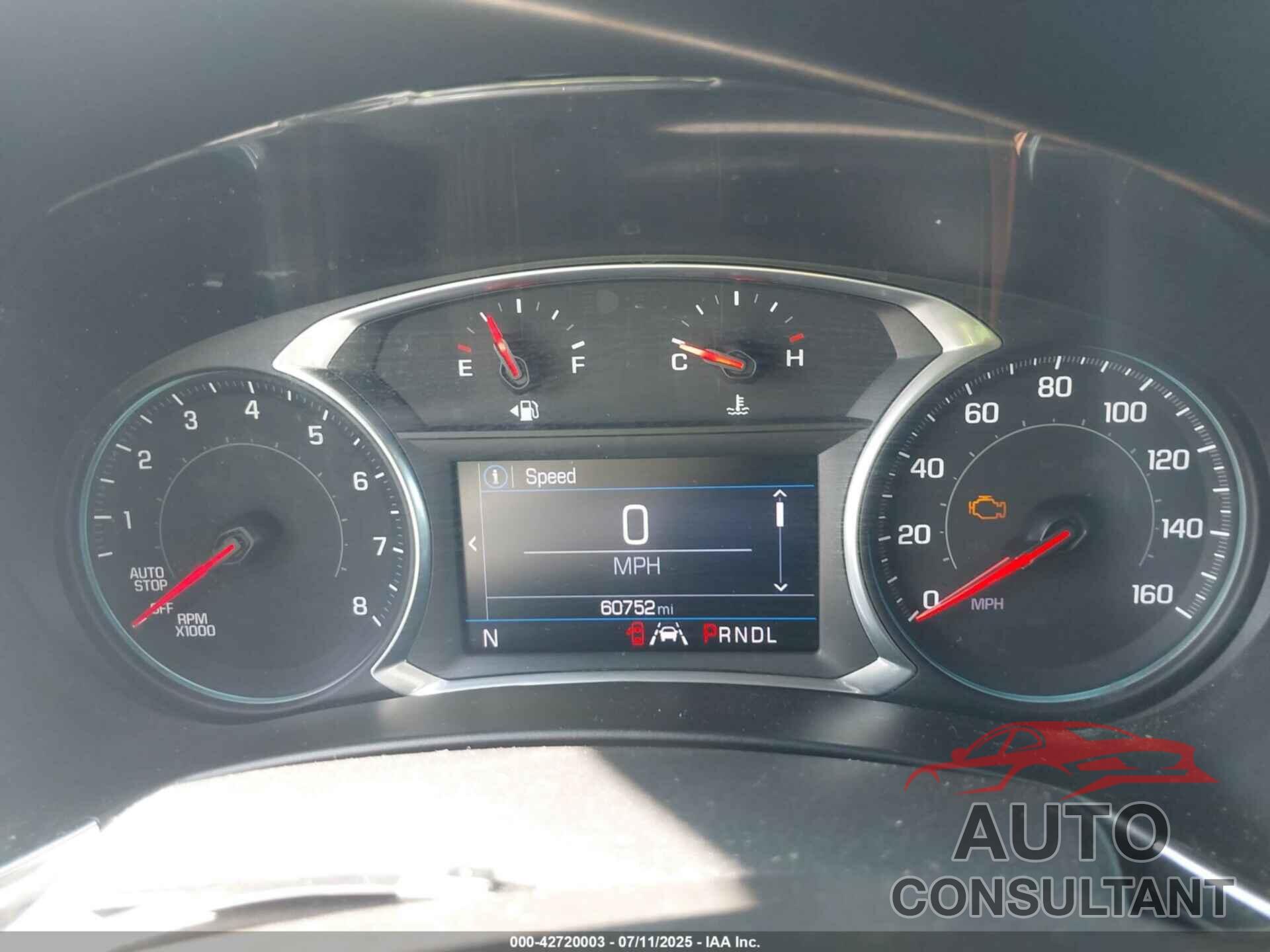CHEVROLET EQUINOX 2020 - 3GNAXKEV2LL267865