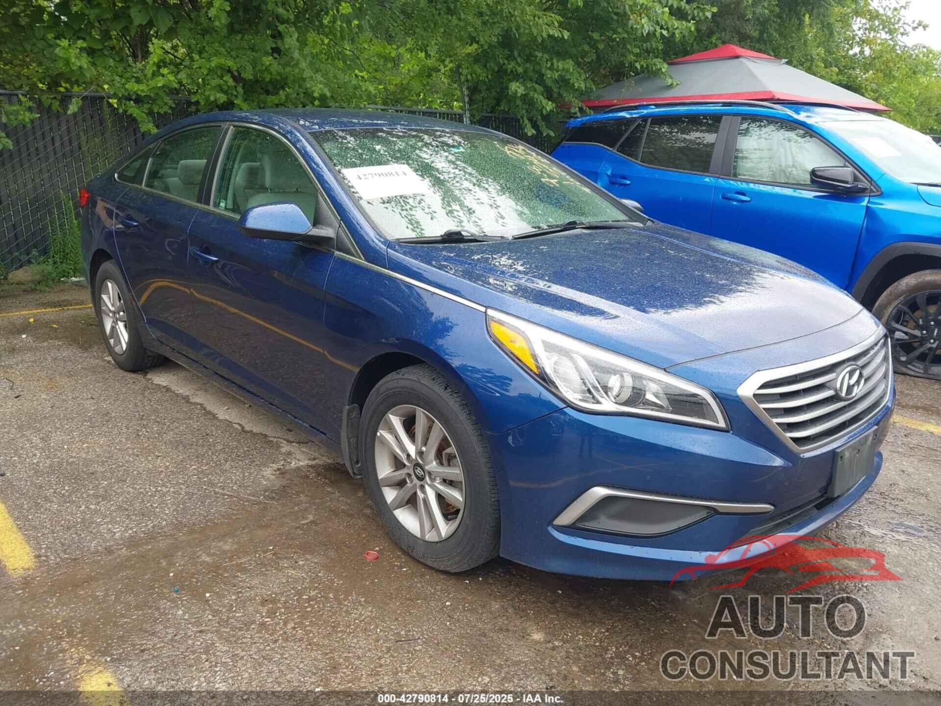 HYUNDAI SONATA 2017 - 5NPE24AF1HH551000