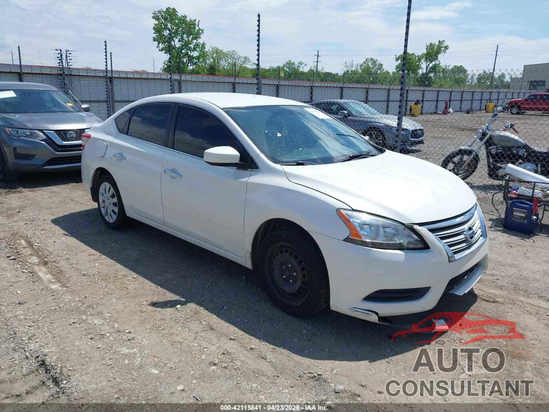 NISSAN SENTRA 2013 - 3N1AB7AP2DL732886