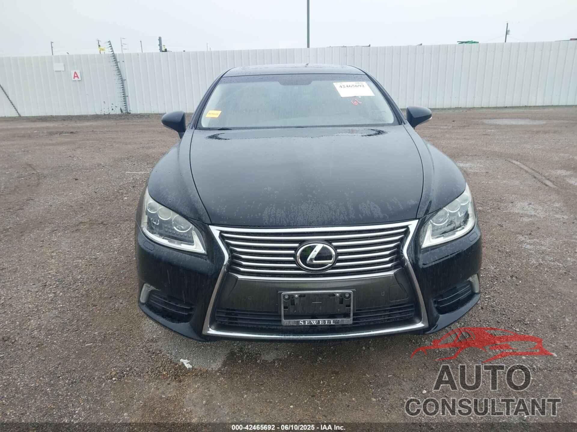 LEXUS LS 460 2015 - JTHGL5EF6F5054364