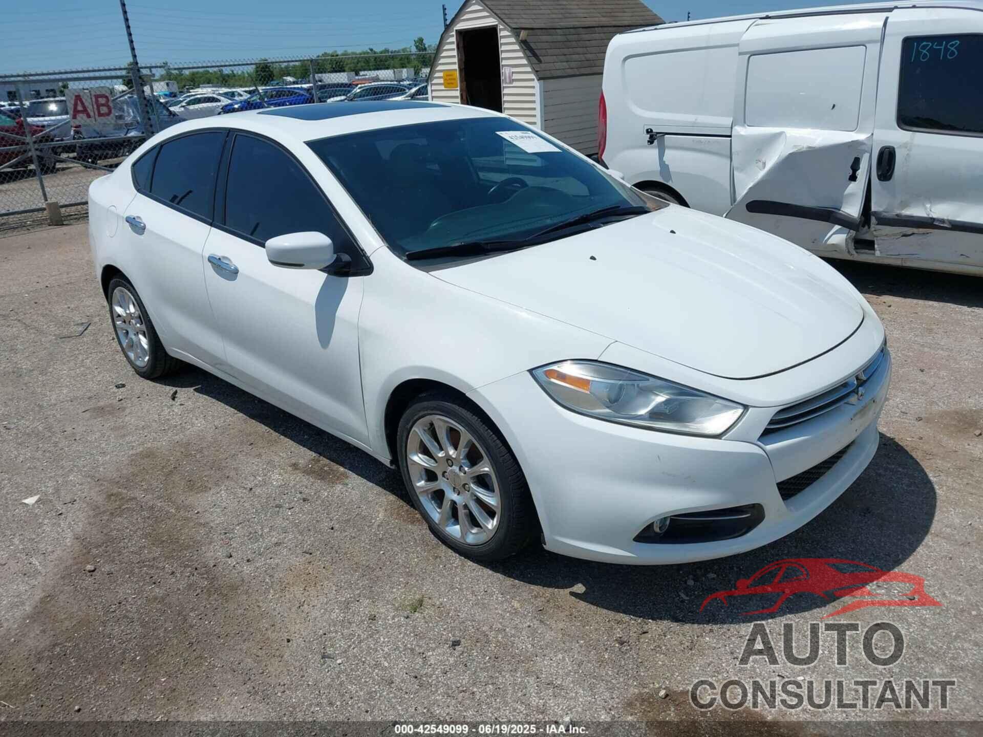 DODGE DART 2013 - 1C3CDFCH4DD319510