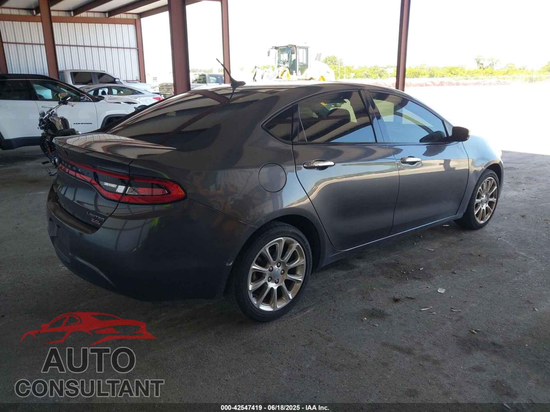 DODGE DART 2014 - 1C3CDFCB6ED830097