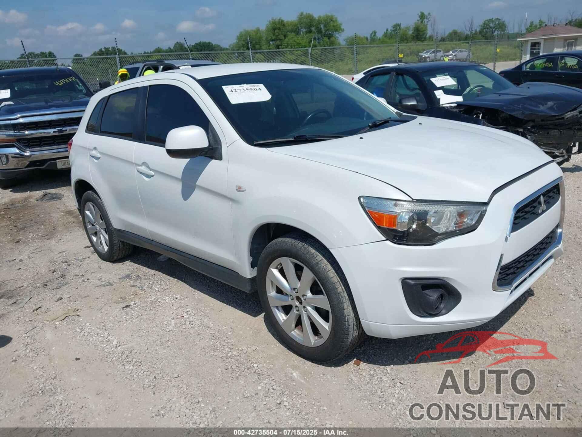 MITSUBISHI OUTLANDER SPORT 2014 - 4A4AP3AU4EE003523
