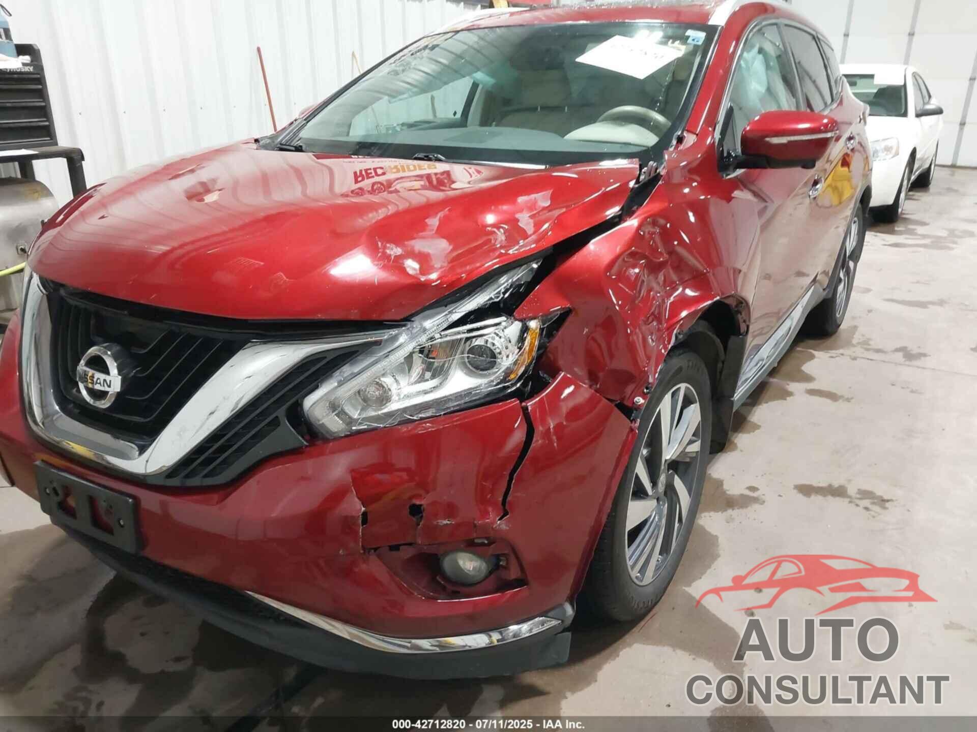 NISSAN MURANO 2015 - 5N1AZ2MH5FN235622