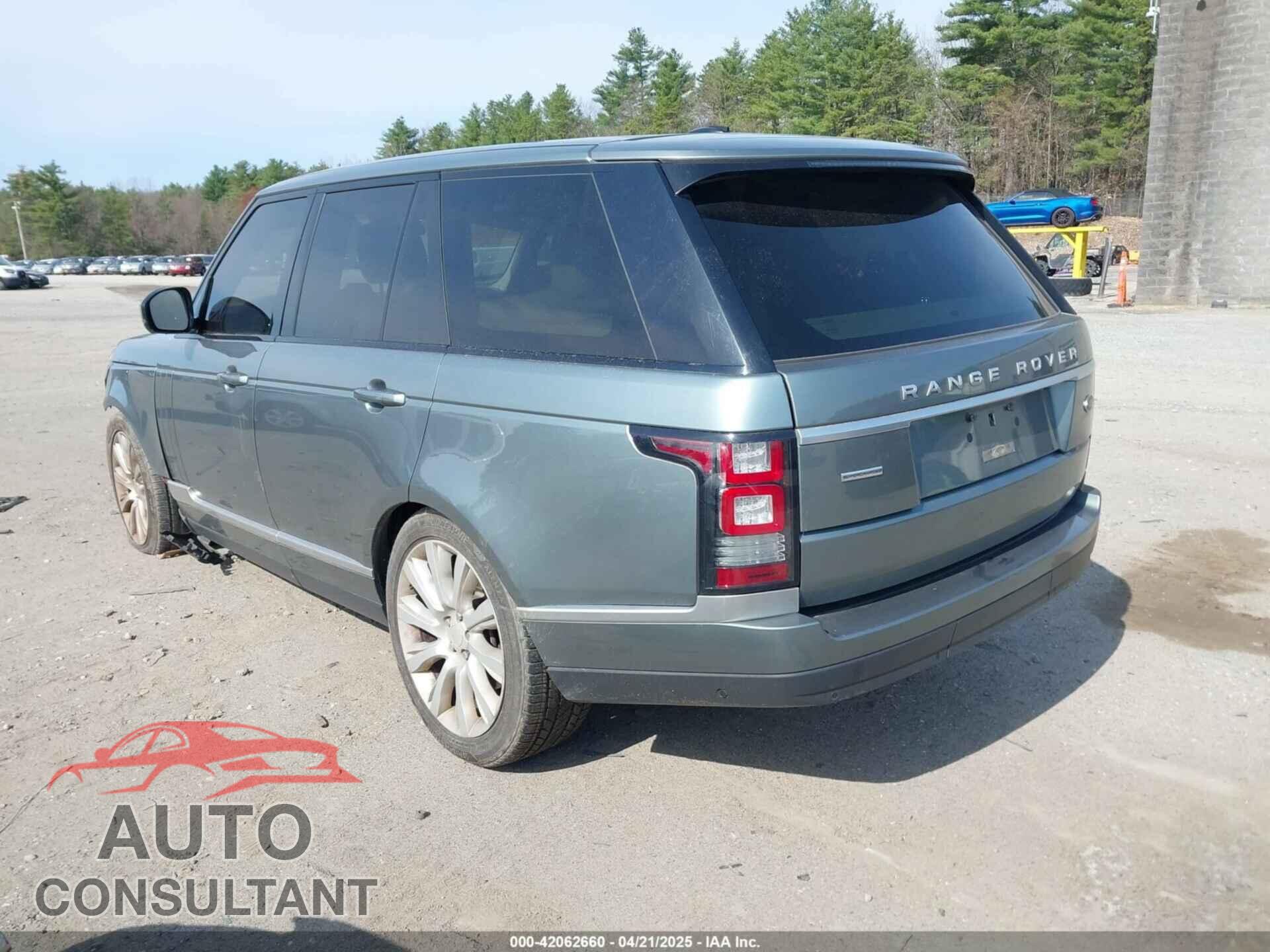 LAND ROVER RANGE ROVER 2014 - SALGS2TF9EA175927