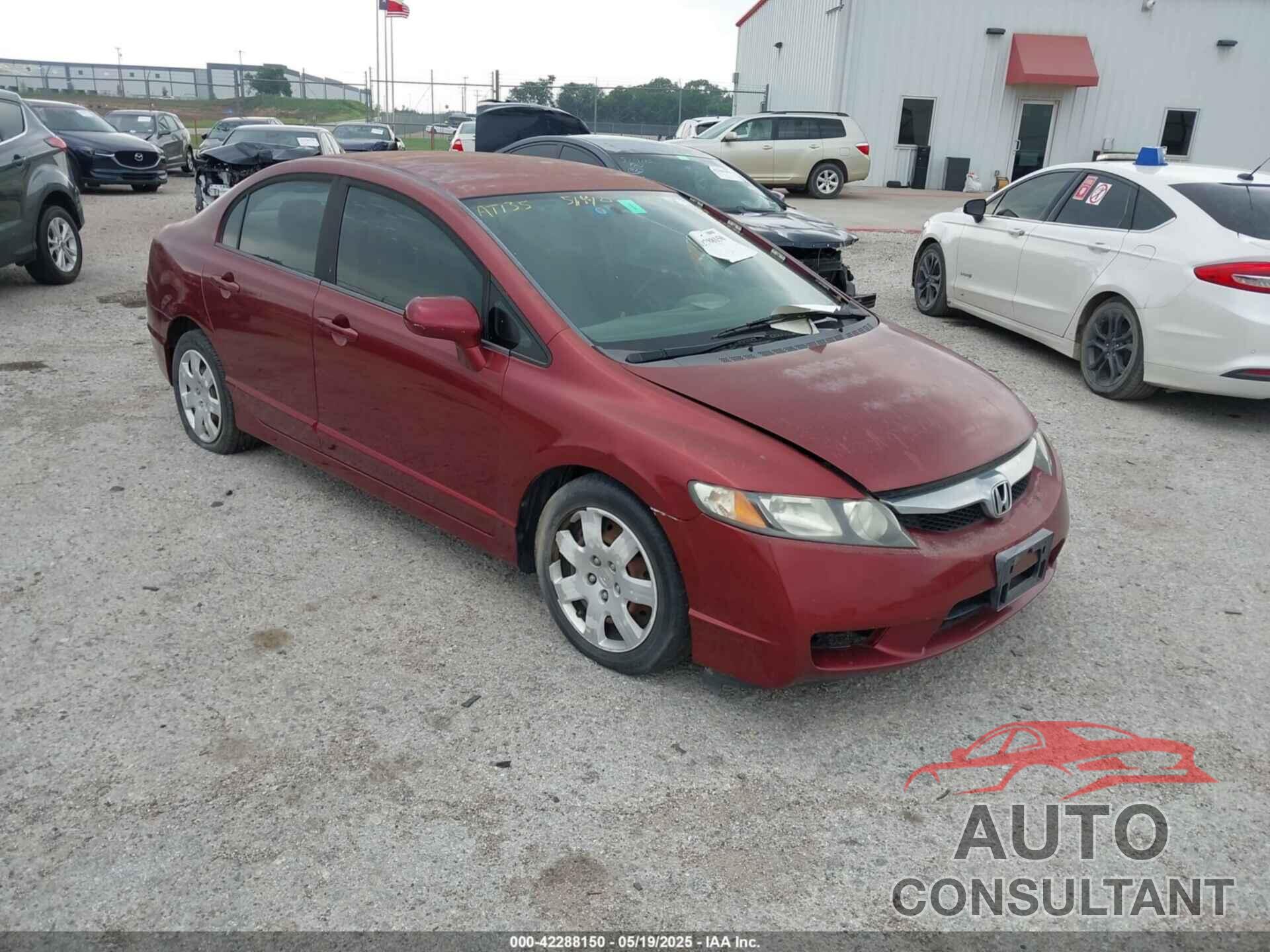 HONDA CIVIC 2009 - 19XFA165X9E037500