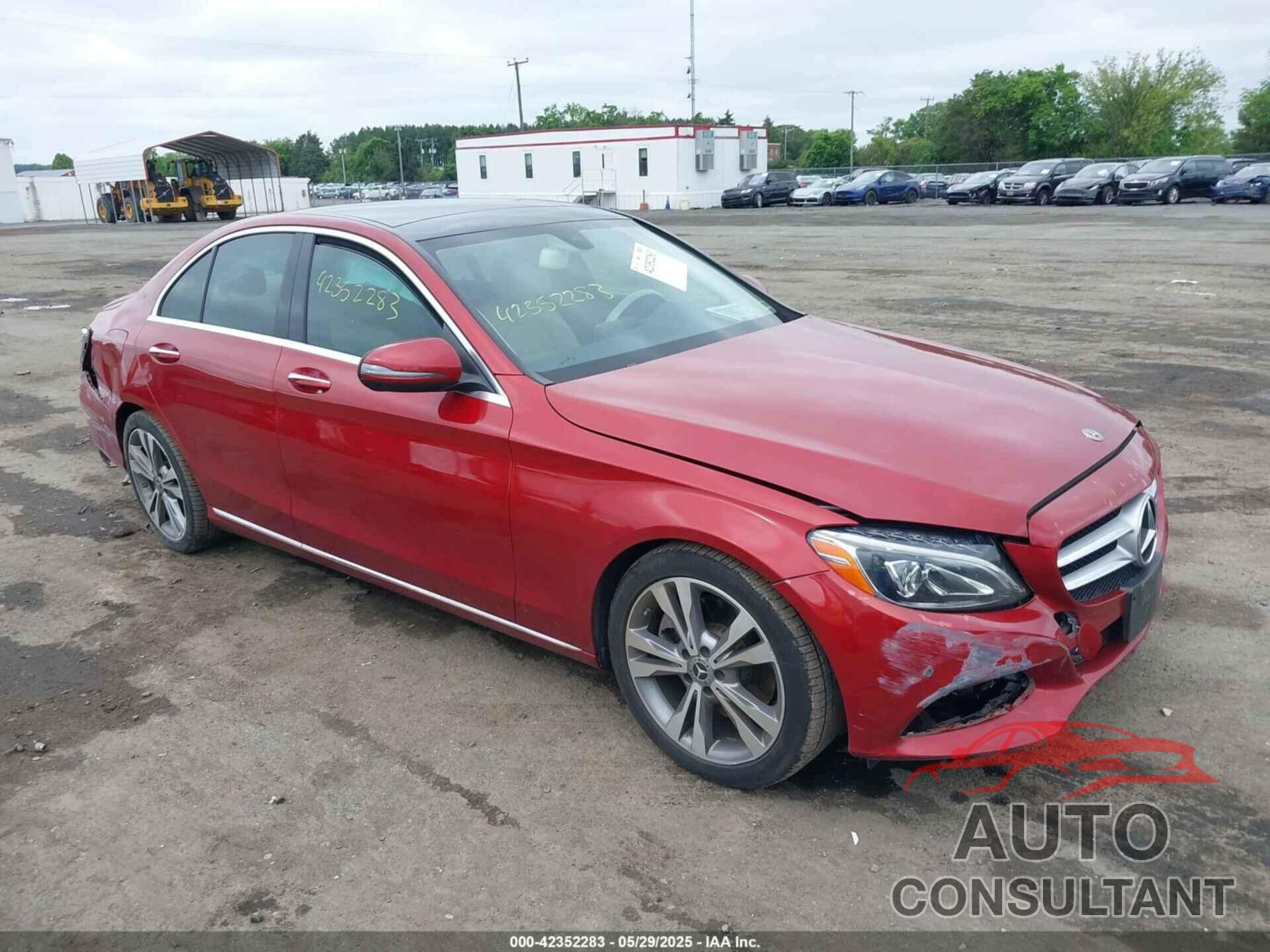 MERCEDES-BENZ C 300 2018 - WDDWF4JB5JR359167
