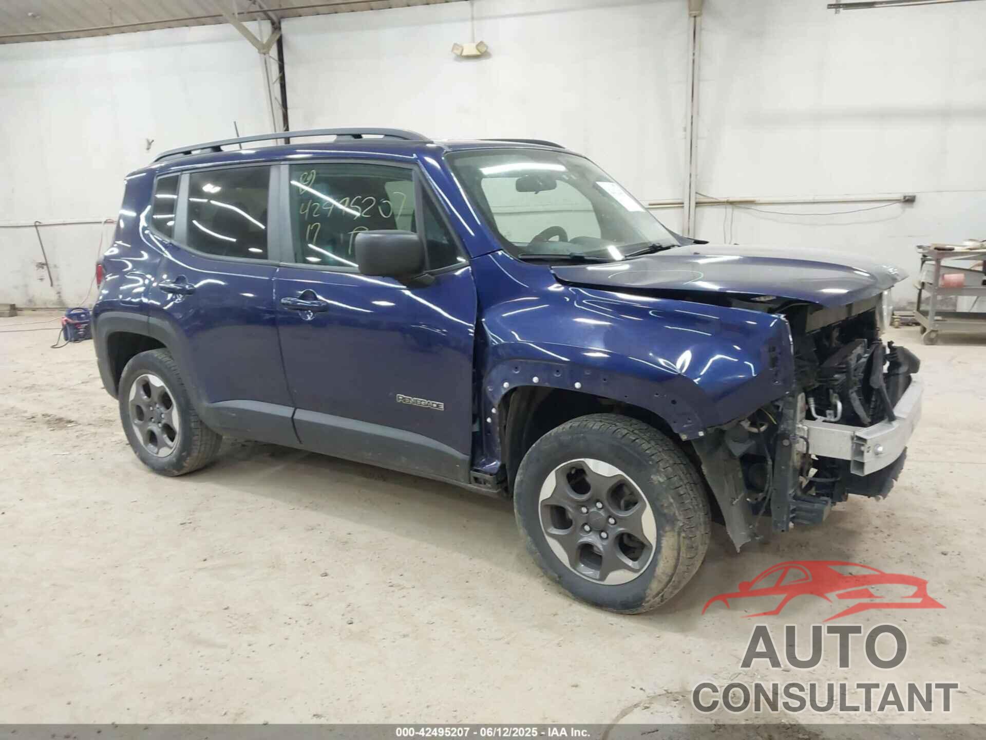 JEEP RENEGADE 2017 - ZACCJBAB6HPE45127