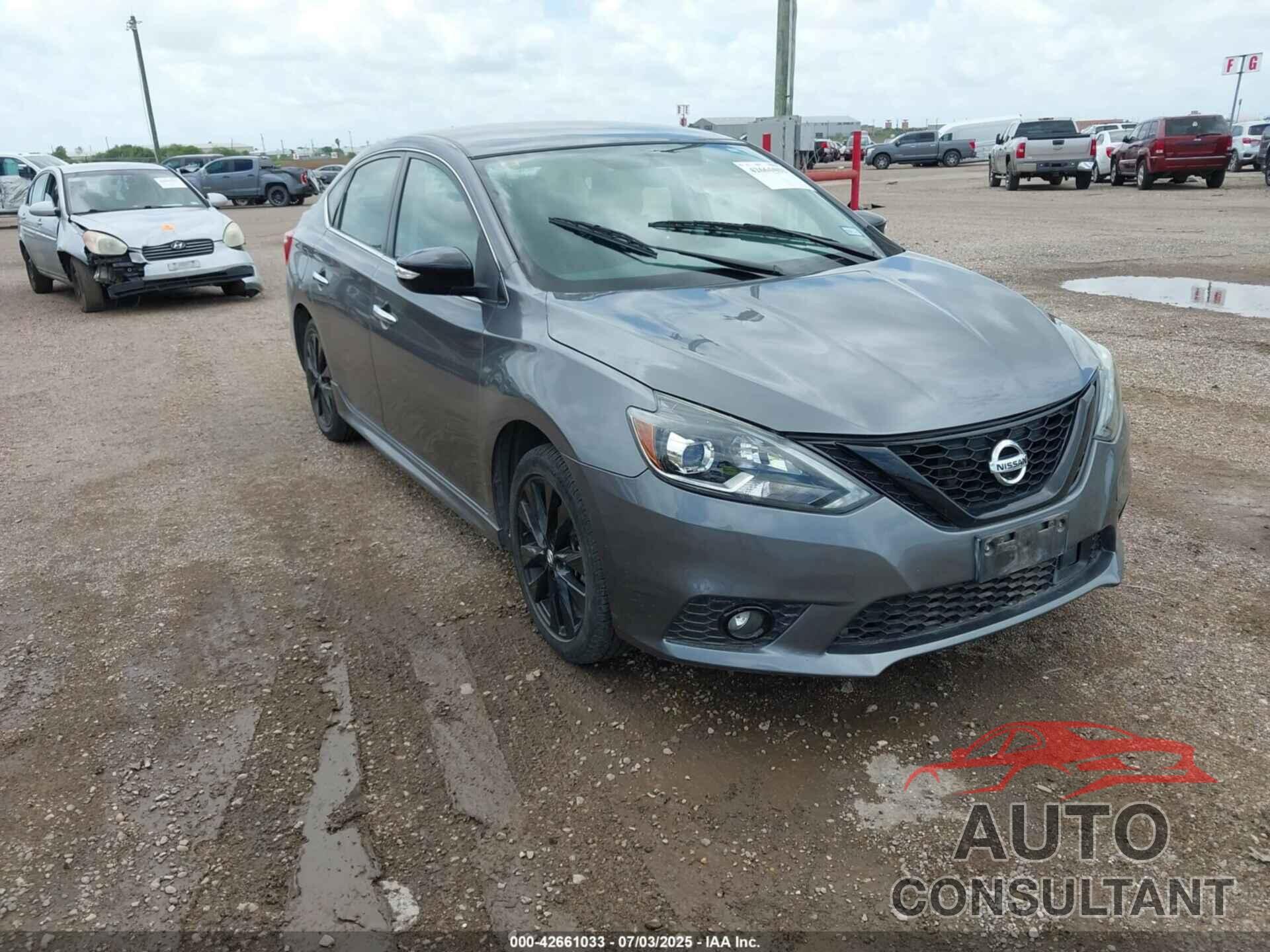 NISSAN SENTRA 2018 - 3N1AB7AP9JY321760