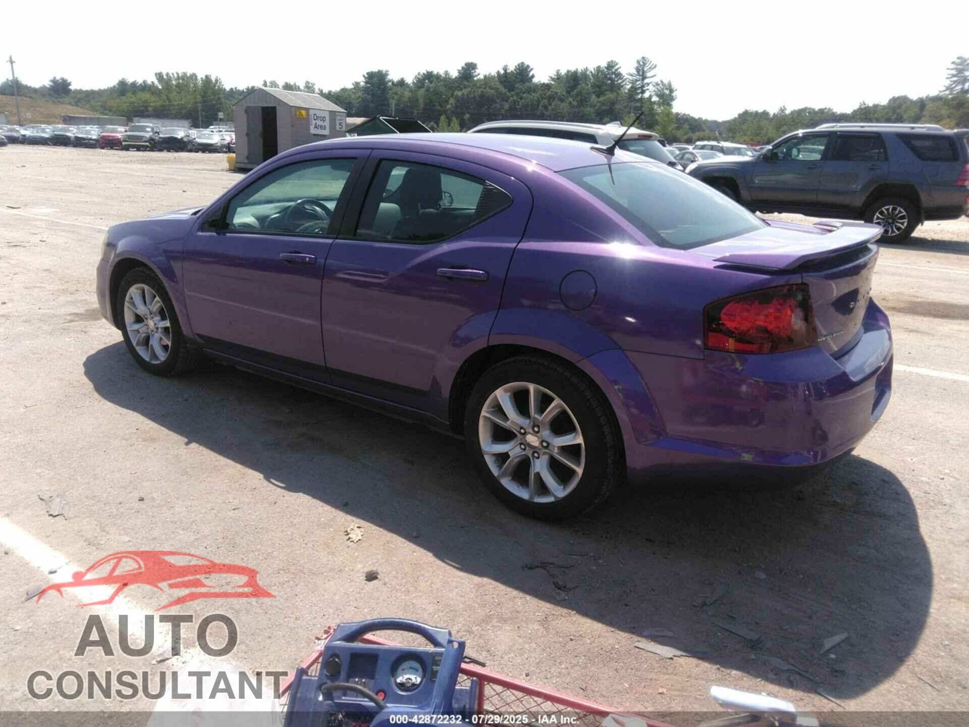 DODGE AVENGER 2014 - 1C3CDZBG4EN147355