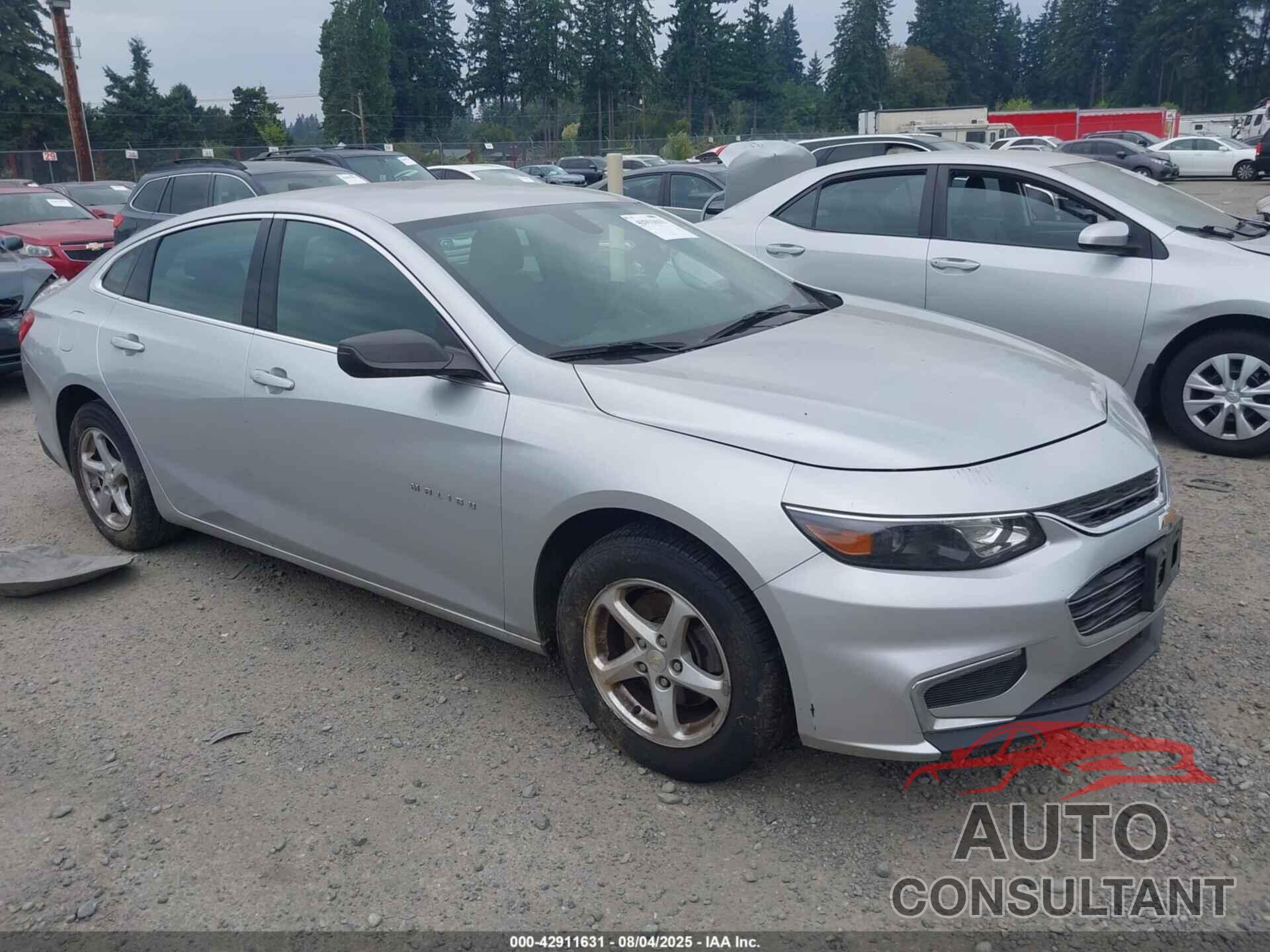 CHEVROLET MALIBU 2017 - 1G1ZB5STXHF229874