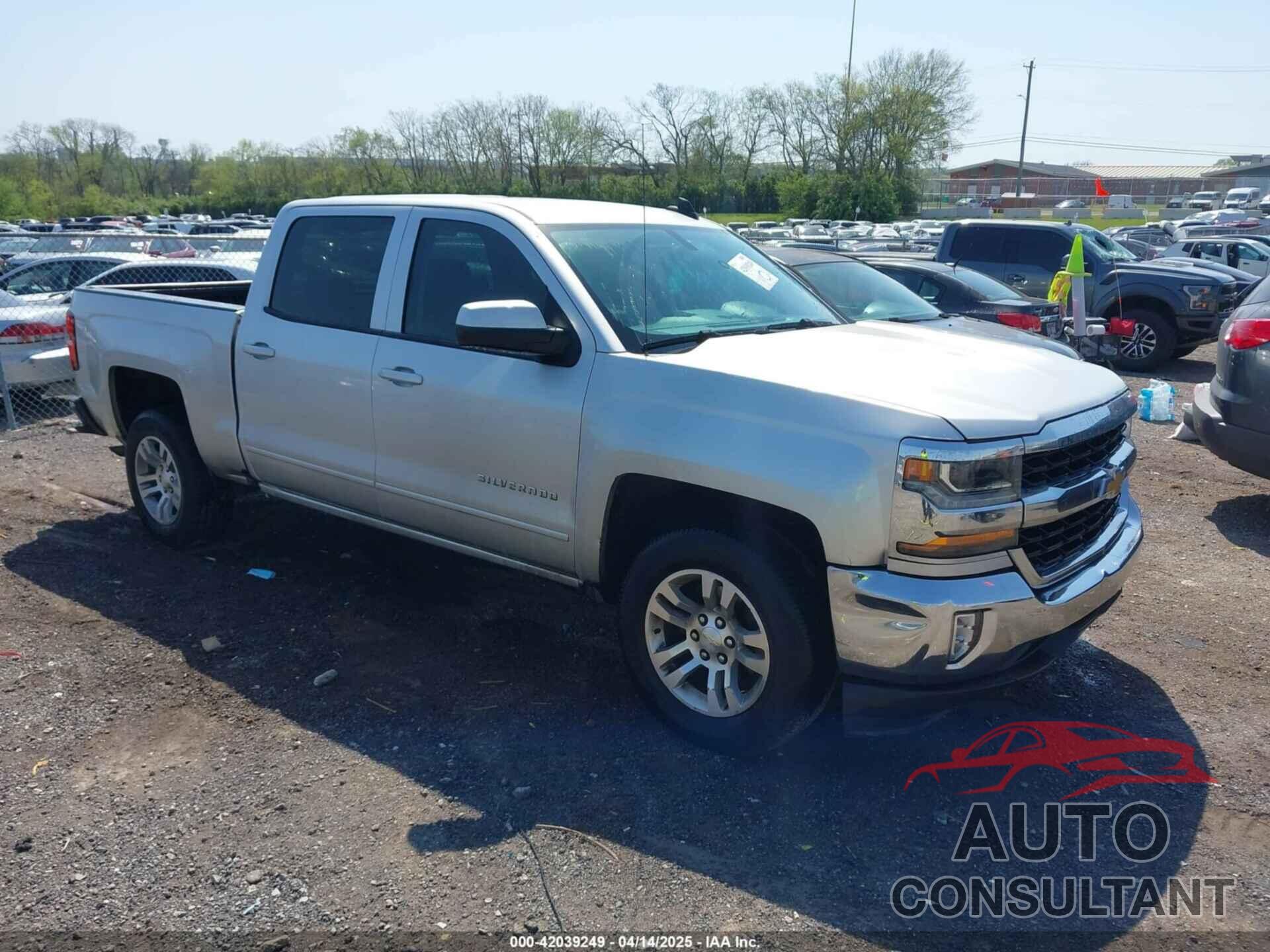 CHEVROLET SILVERADO 1500 2017 - 3GCPCREH2HG434873