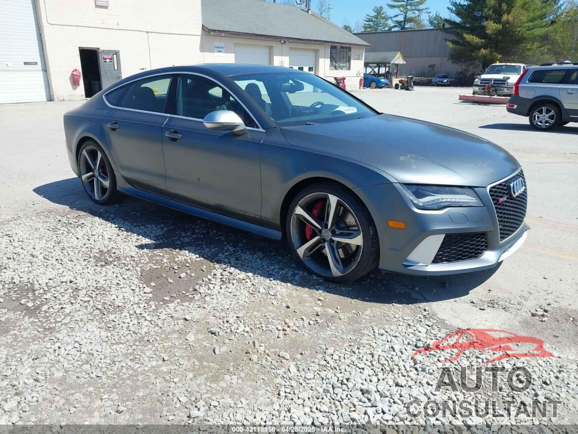 AUDI RS 7 2014 - WUAW2AFCXEN903961