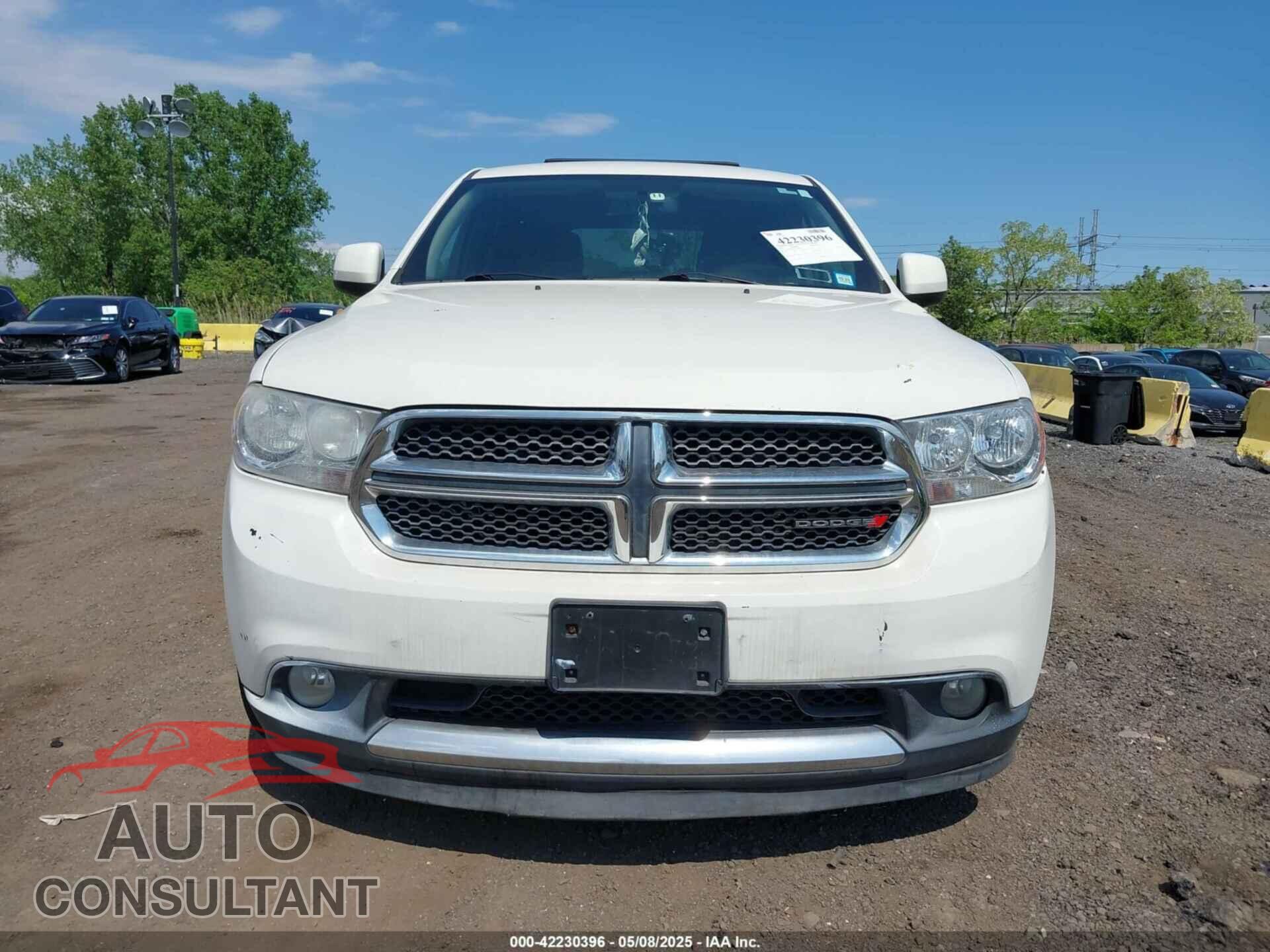 DODGE DURANGO 2012 - 1C4RDJAG0CC294998