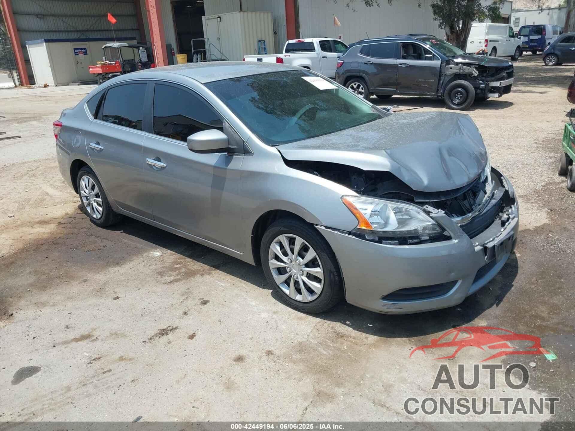 NISSAN SENTRA 2014 - 3N1AB7AP1EY327350