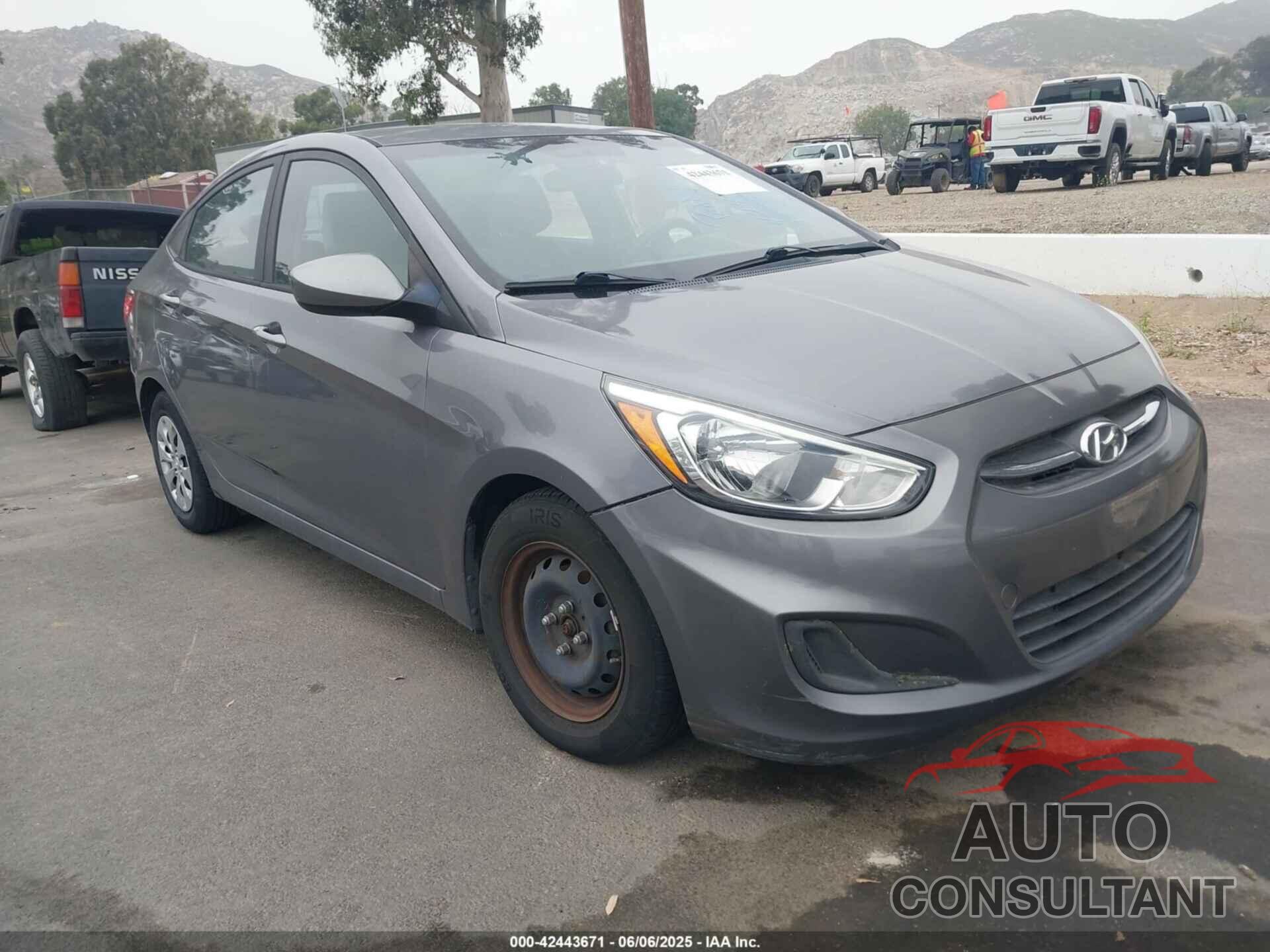 HYUNDAI ACCENT 2015 - KMHCT4AE3FU920532
