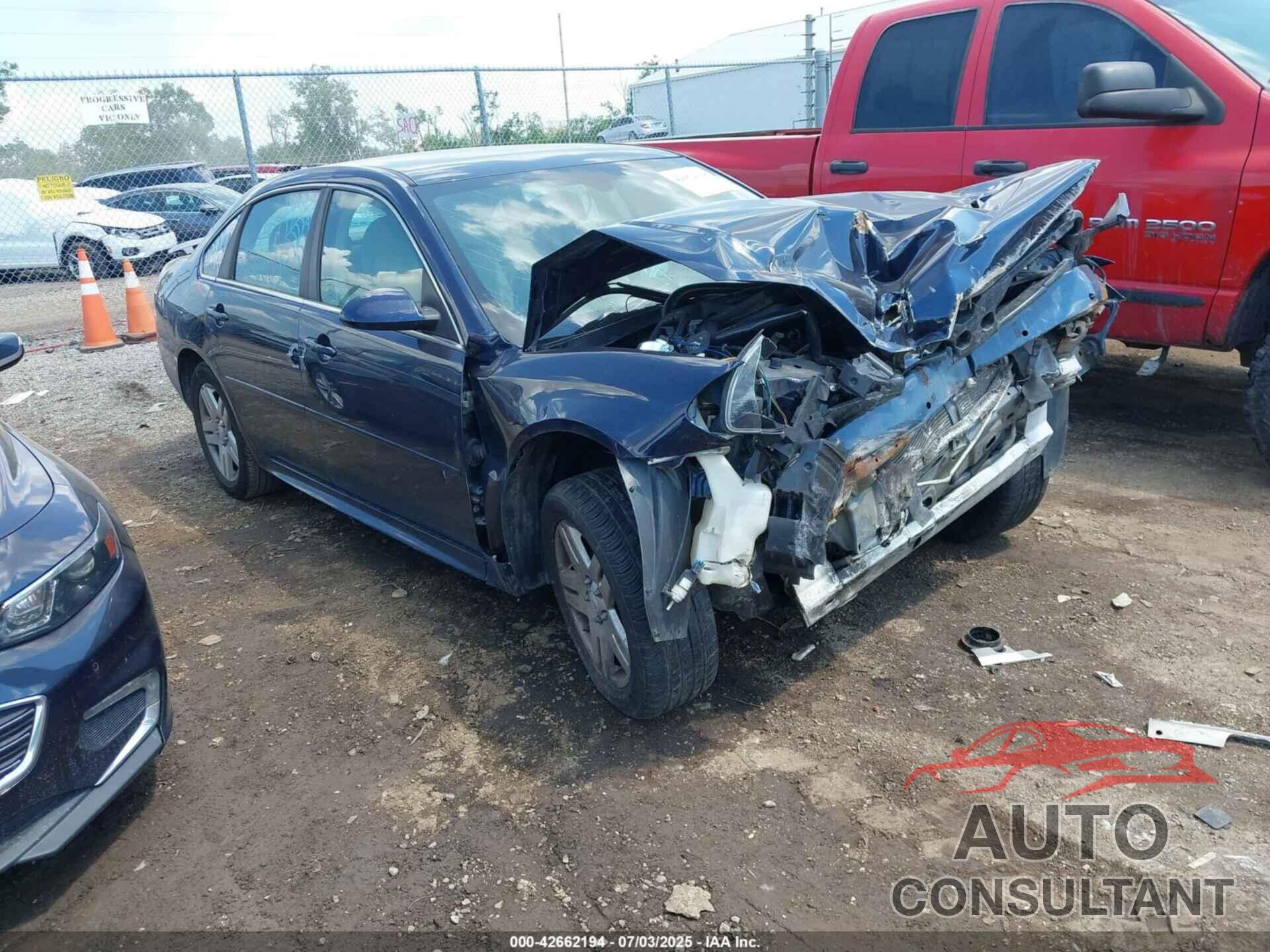 CHEVROLET IMPALA 2012 - 2G1WG5E30C1230158