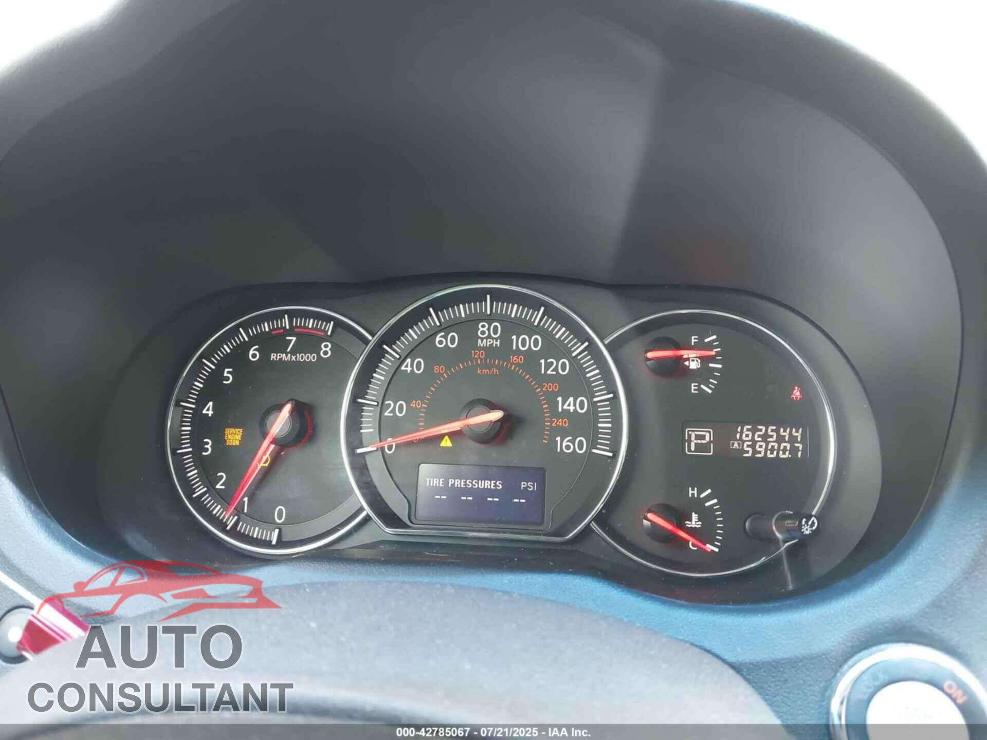 NISSAN MAXIMA 2014 - 1N4AA5AP2EC491029