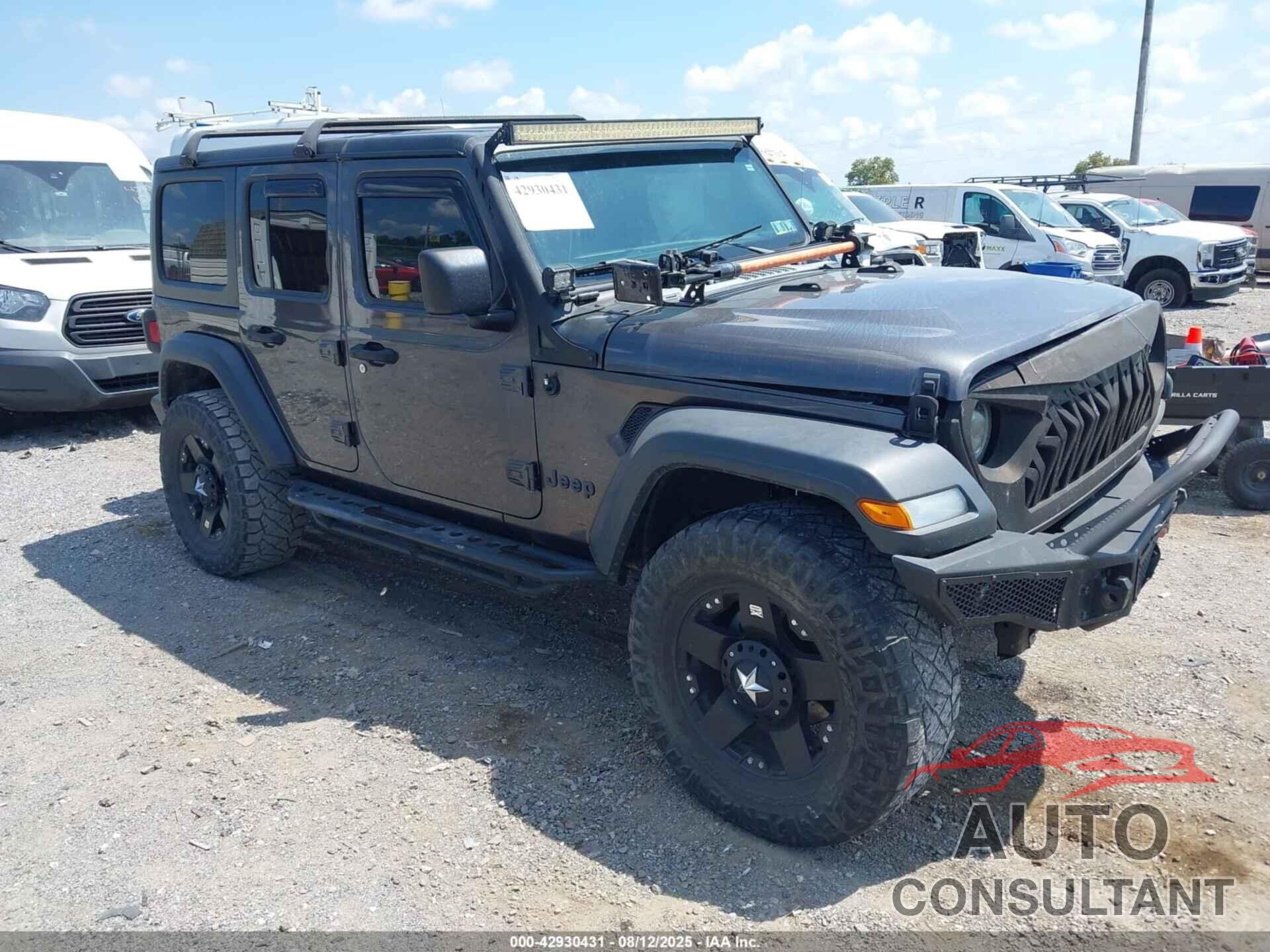 JEEP WRANGLER UNLIMITED 2018 - 1C4HJXDG5JW190800