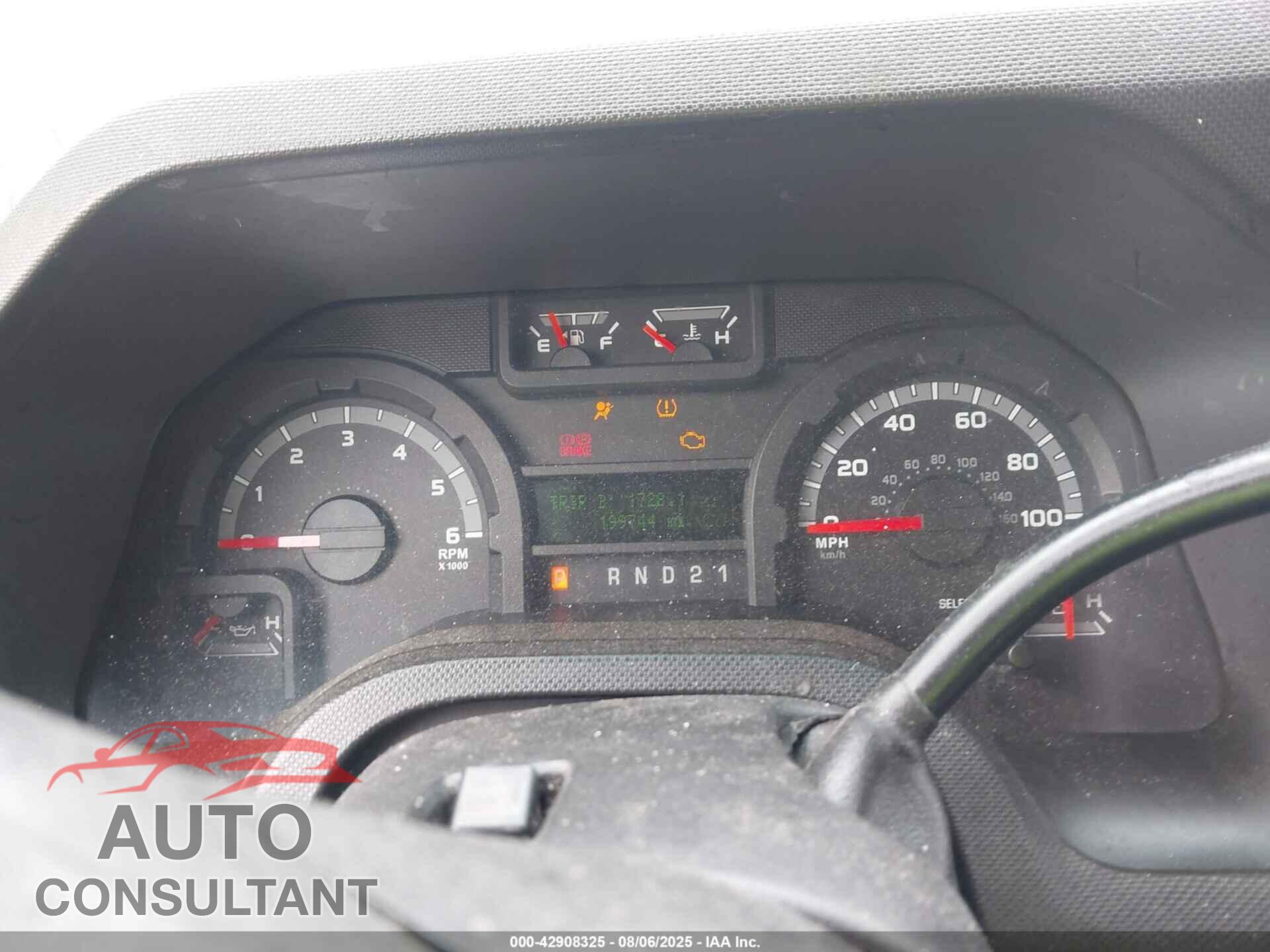 FORD E-350 SUPER DUTY 2012 - 1FBSS3BL3CDA76471