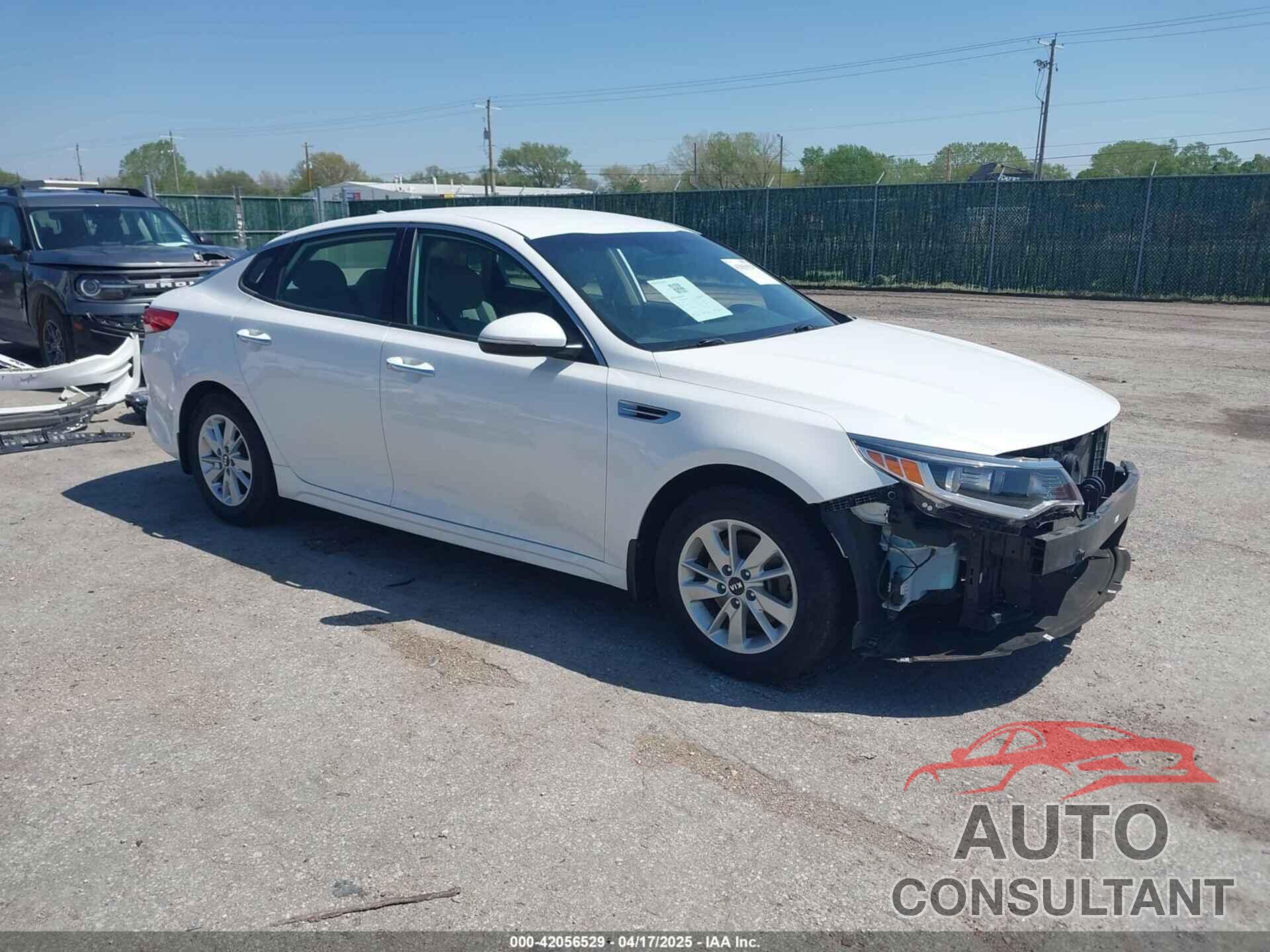 KIA OPTIMA 2016 - KNAGT4L32G5105846