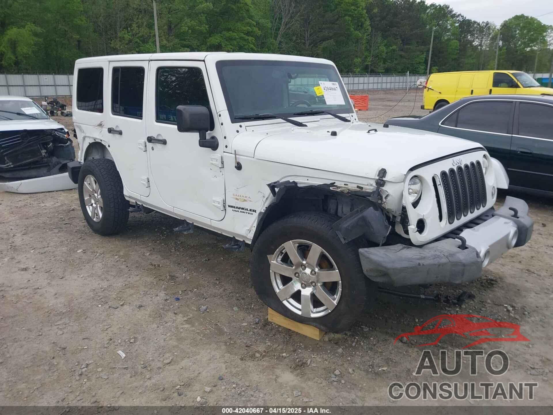 JEEP WRANGLER UNLIMITED 2015 - 1C4BJWEG0FL526800