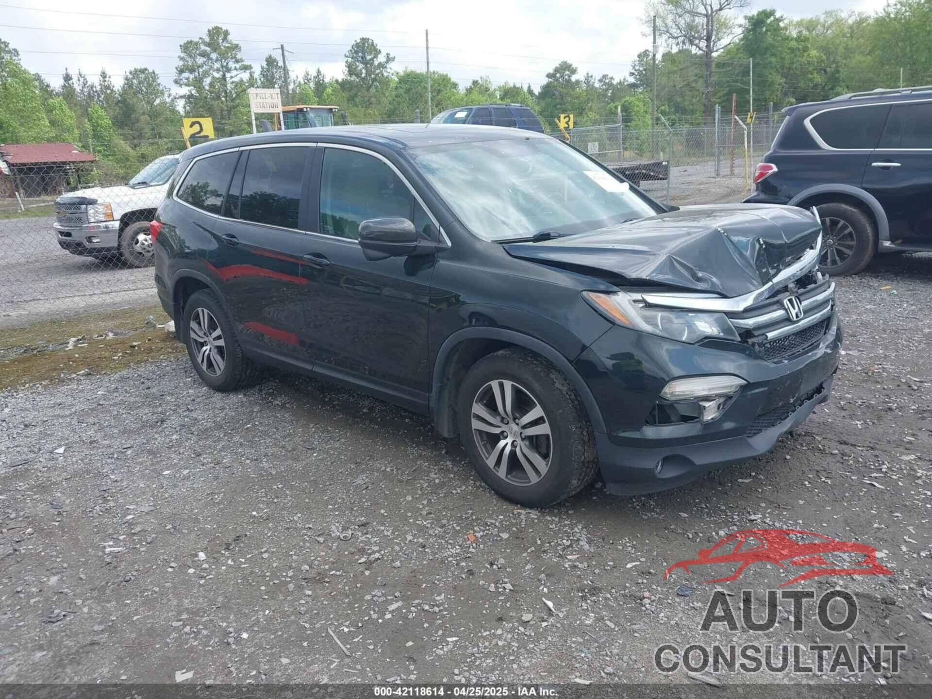 HONDA PILOT 2016 - 5FNYF5H85GB046119