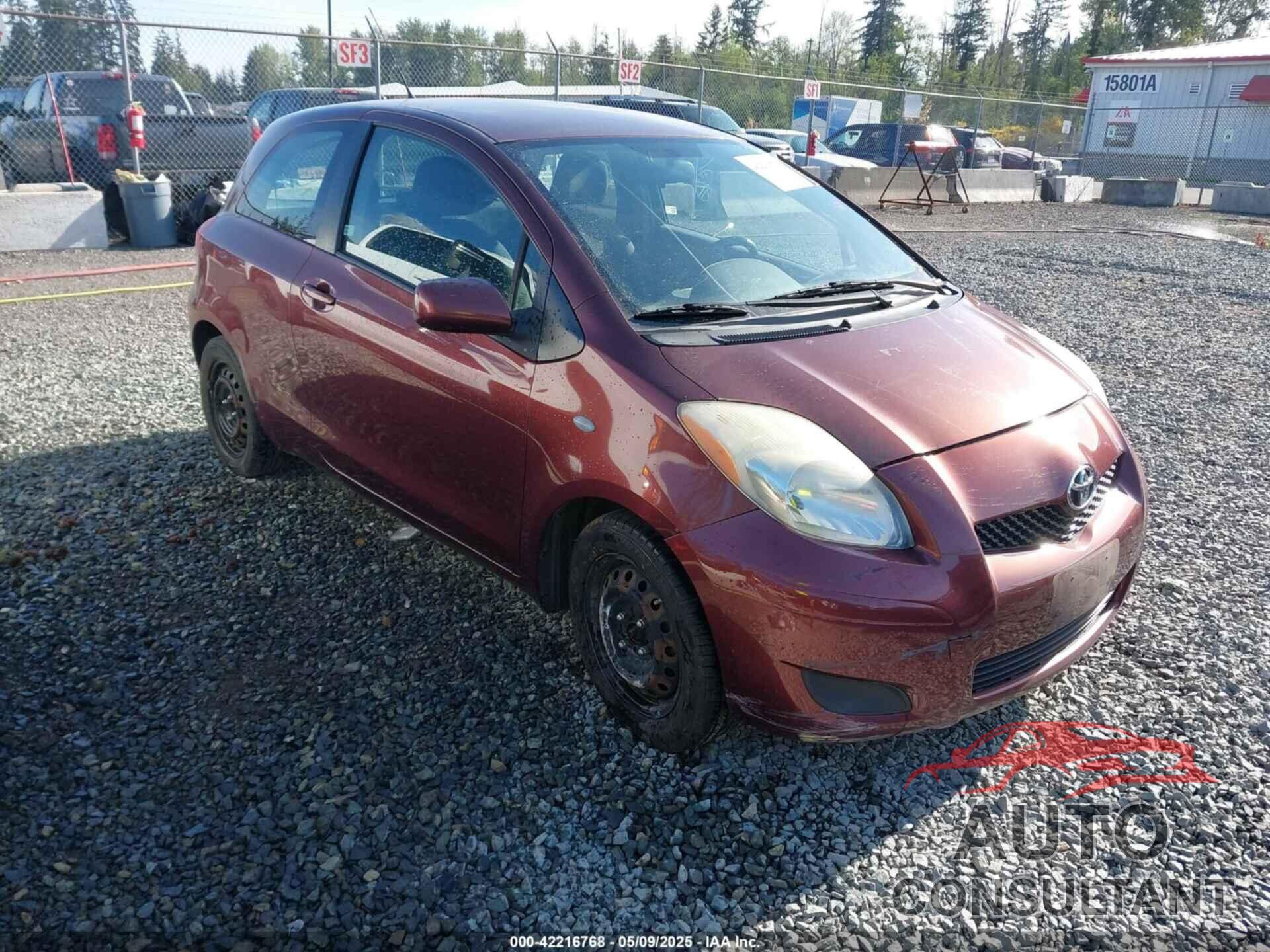 TOYOTA YARIS 2009 - JTDJT903295239611