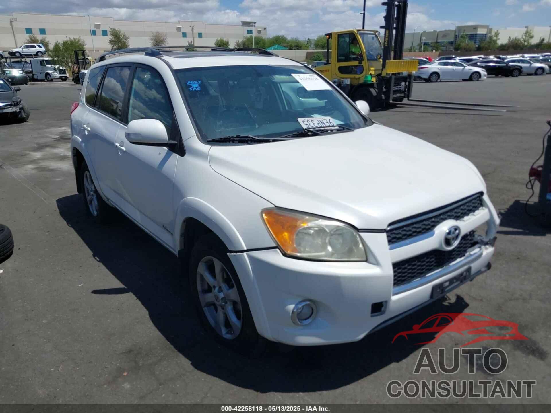 TOYOTA RAV4 2012 - 2T3YF4DV2CW117979