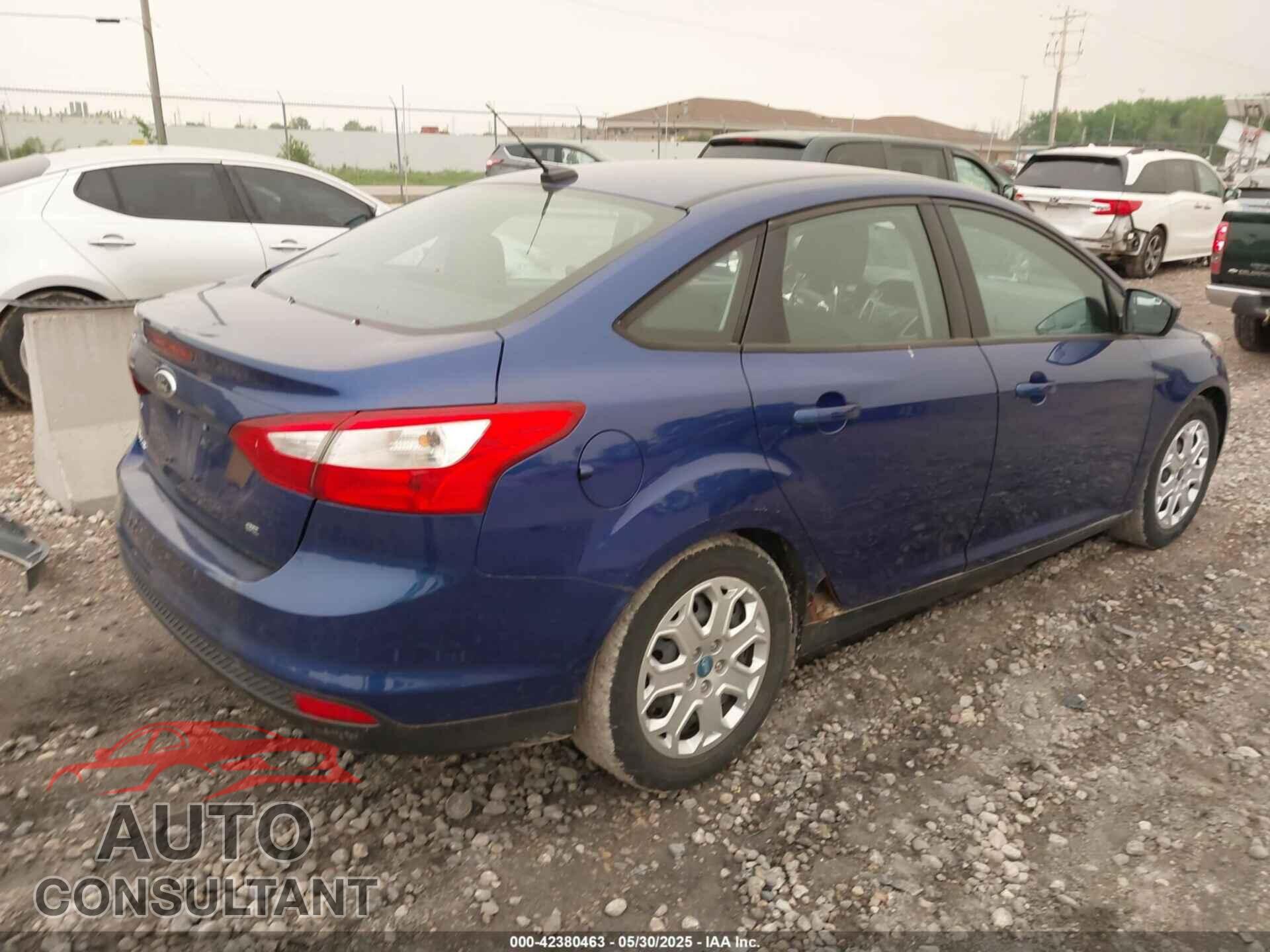 FORD FOCUS 2012 - 1FAHP3F25CL295517