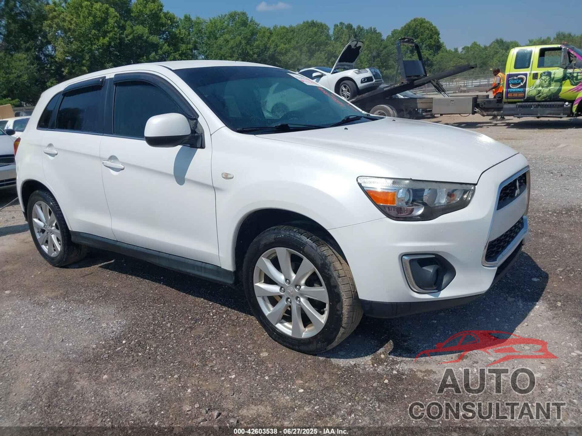 MITSUBISHI OUTLANDER SPORT 2013 - 4A4AR4AU3DE016200
