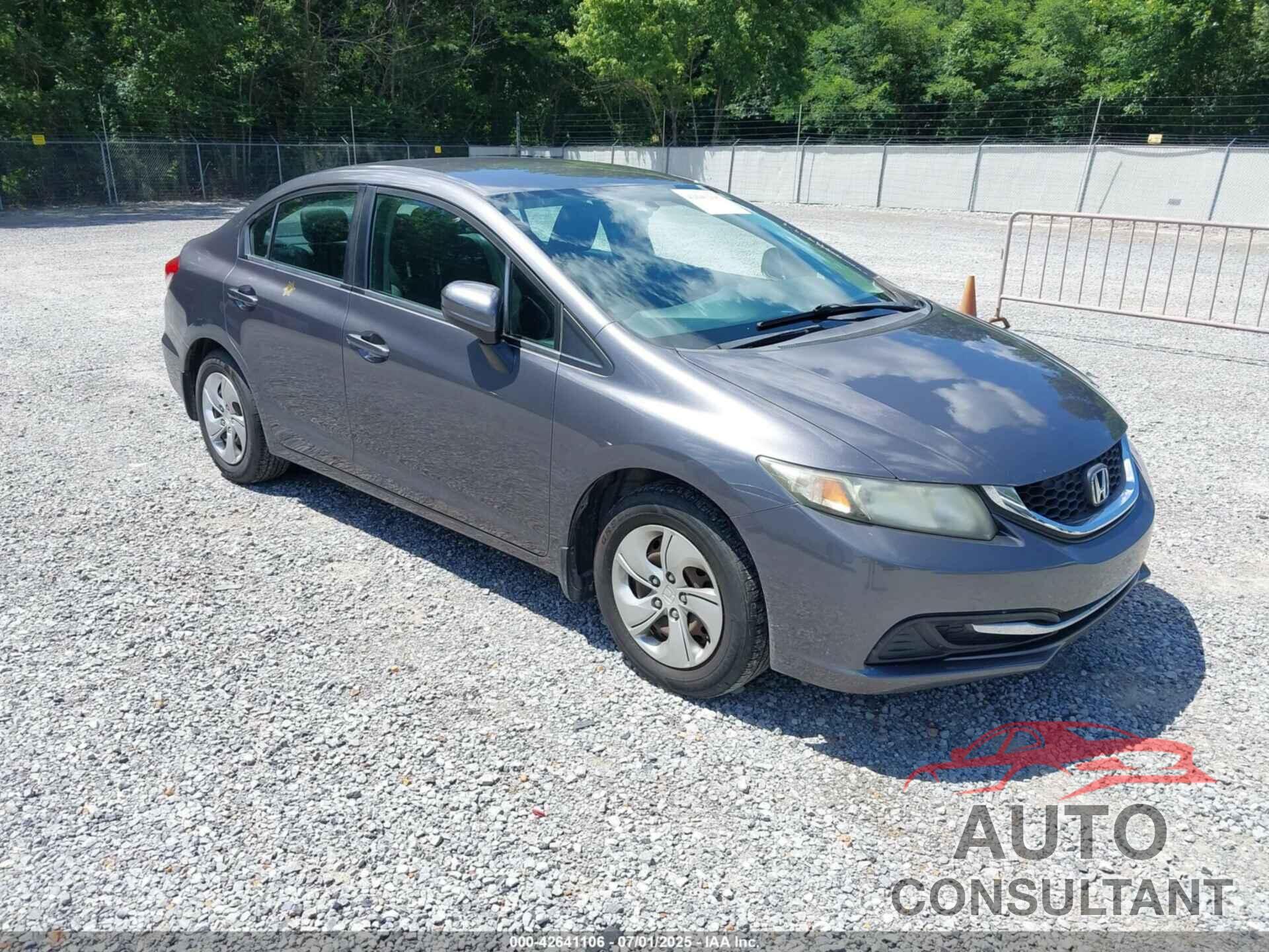 HONDA CIVIC 2014 - 19XFB2F55EE212569