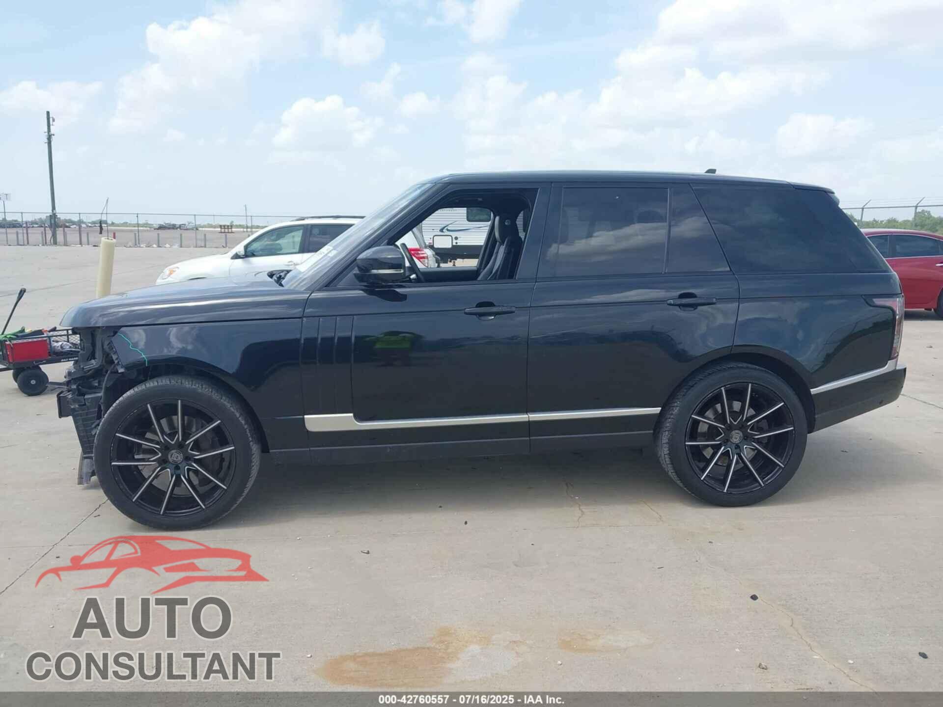 LAND ROVER RANGE ROVER 2016 - SALGS2VF0GA257545