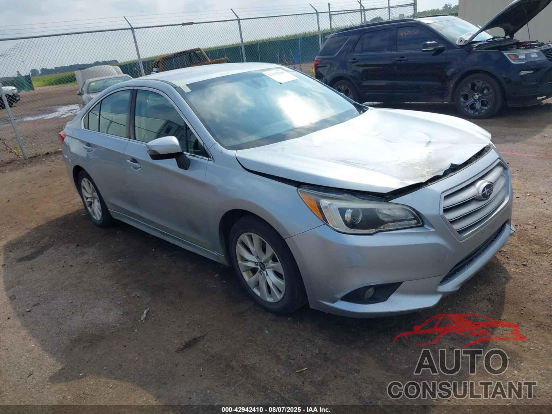 SUBARU LEGACY 2017 - 4S3BNAF69H3041507